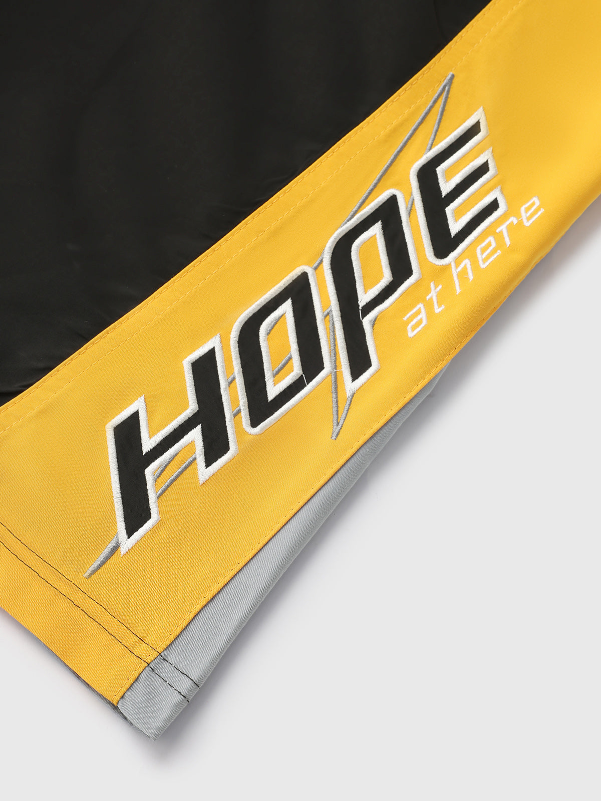 Hope Line Track Pants - Noir Yellow
