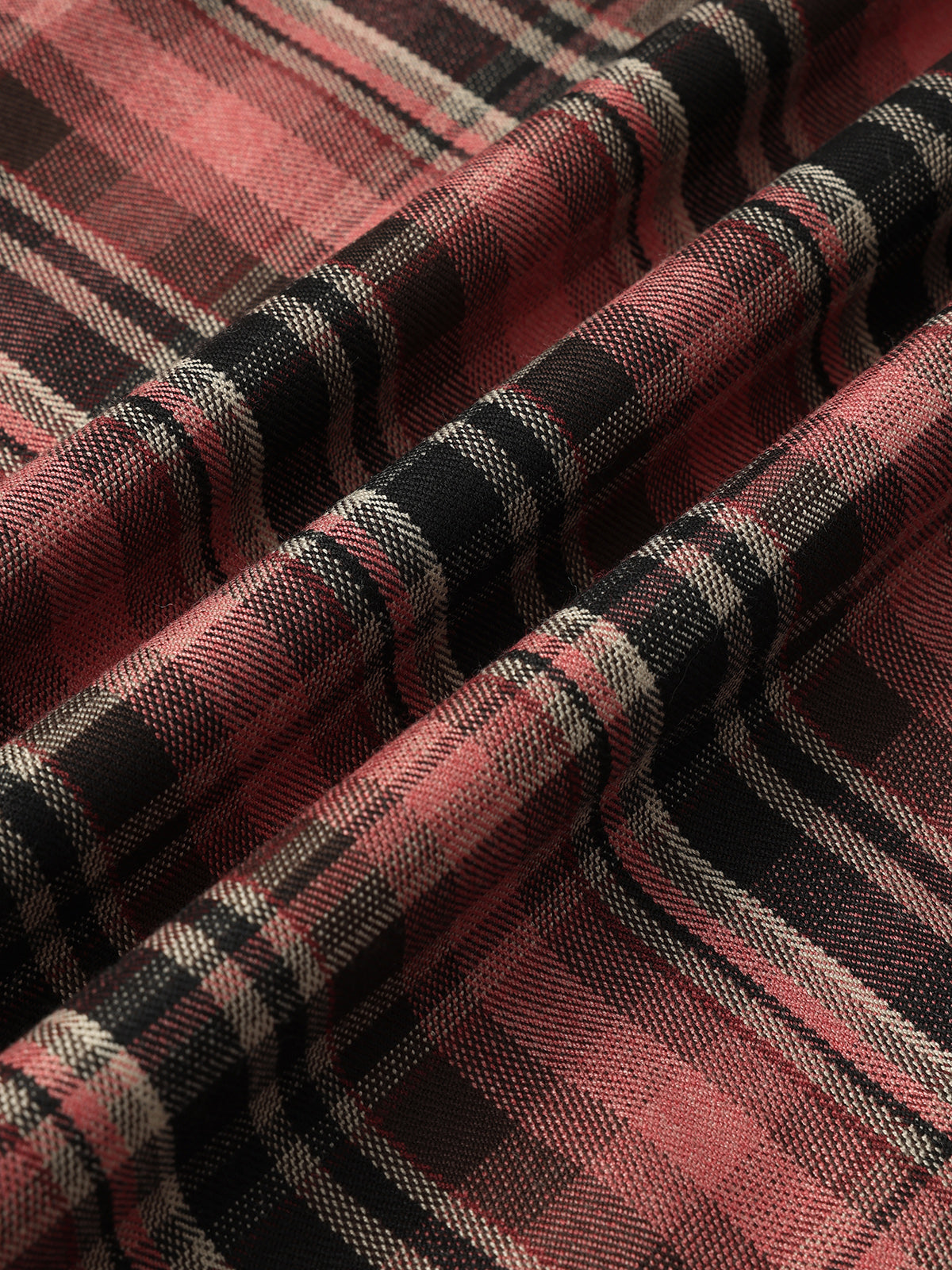Sunset Tartan Pants - Red Brown
