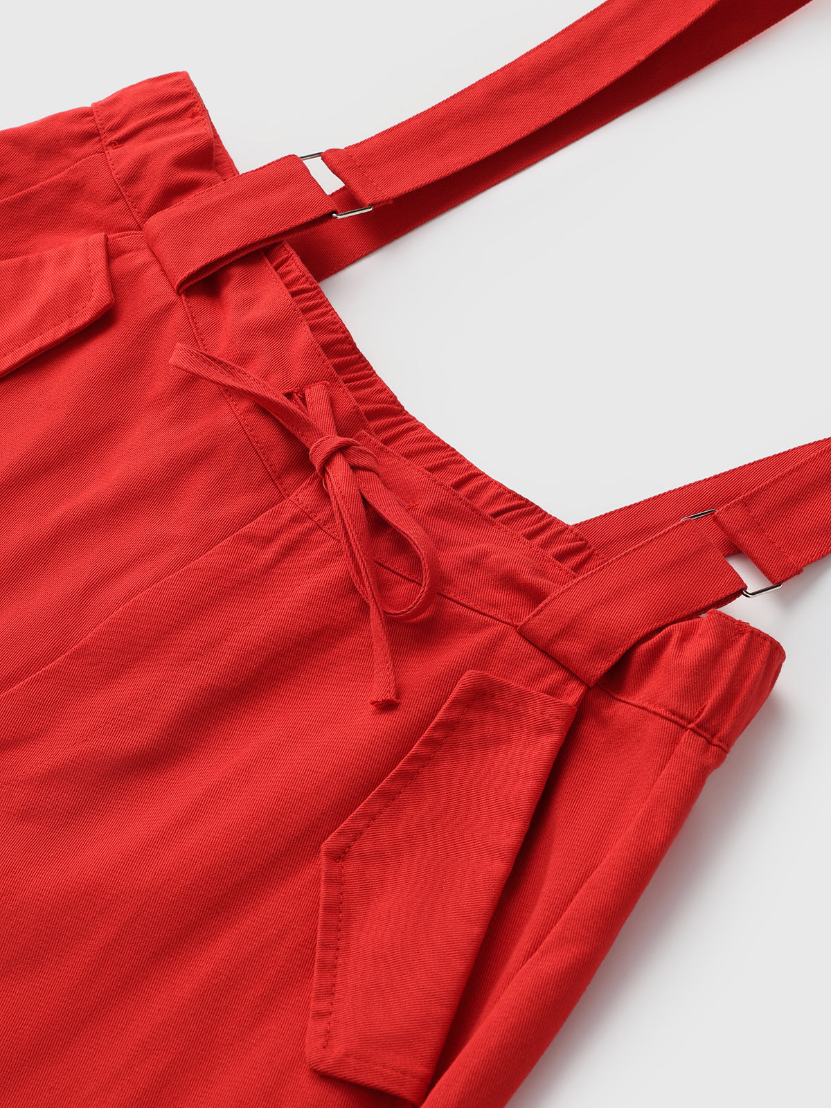 Game Point Cord Jumpsuit - Winner Red