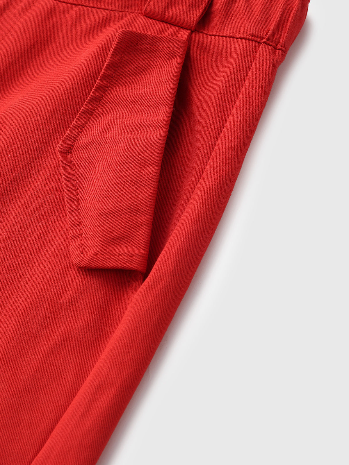 Game Point Cord Jumpsuit - Winner Red