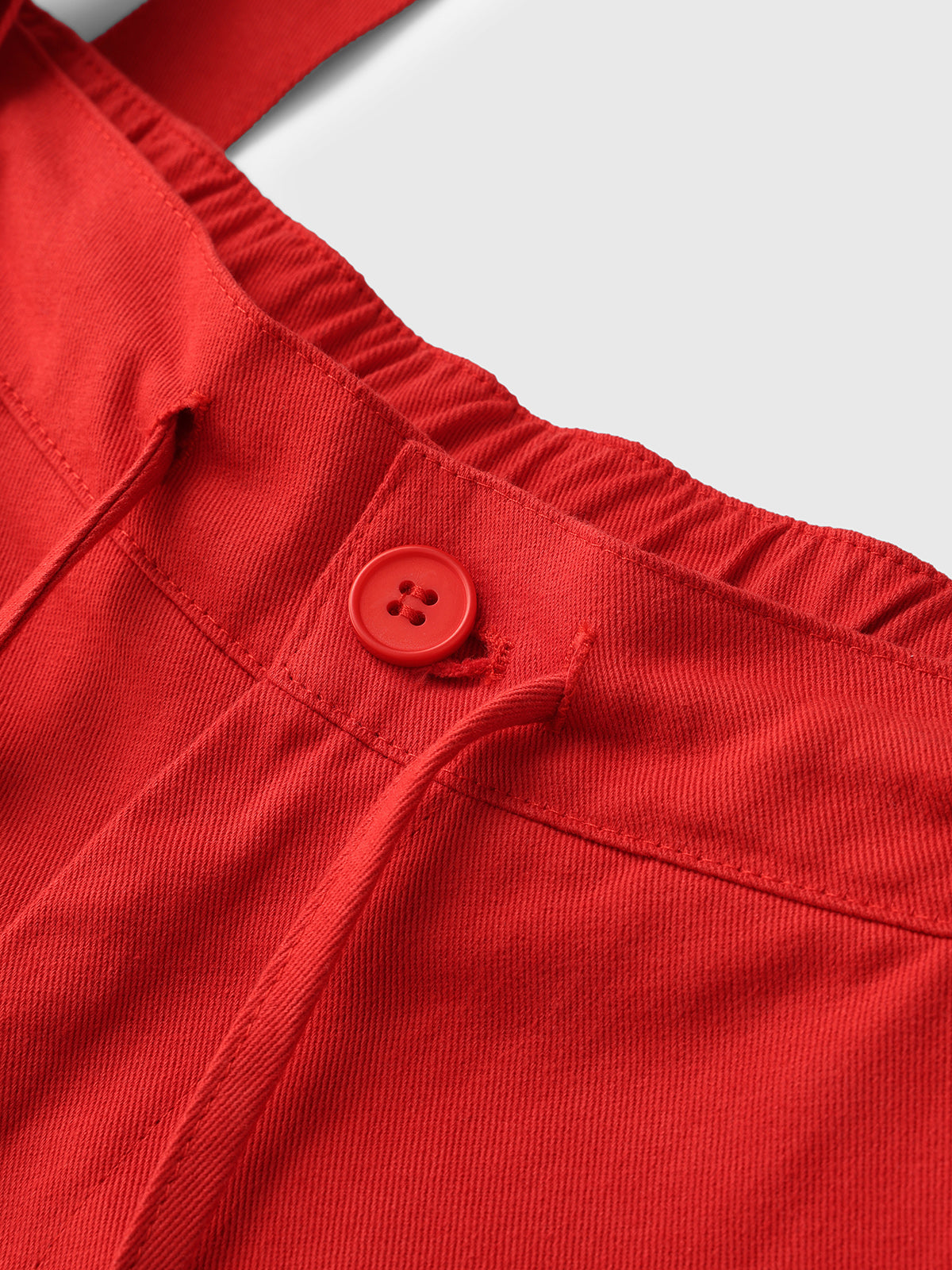 Game Point Cord Jumpsuit - Winner Red