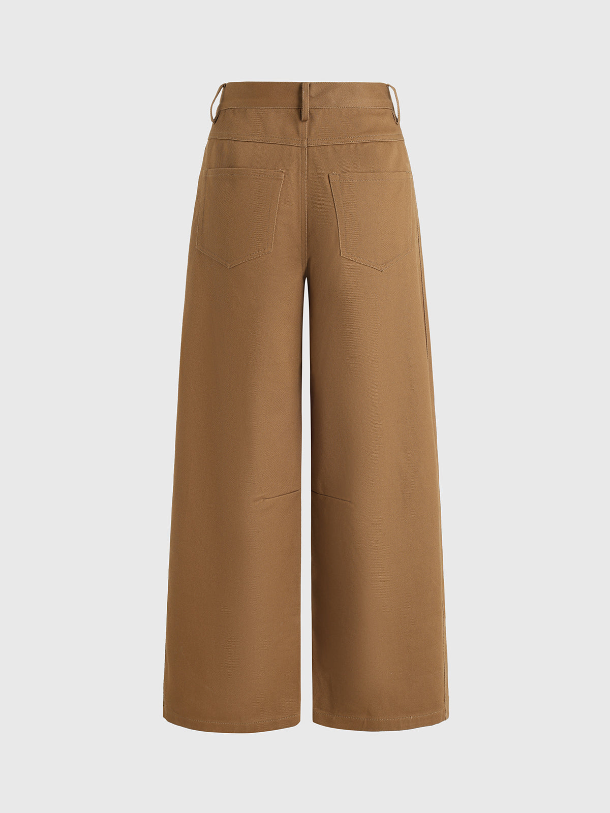 Rust Bloom Graphic Pants - Earth Brown