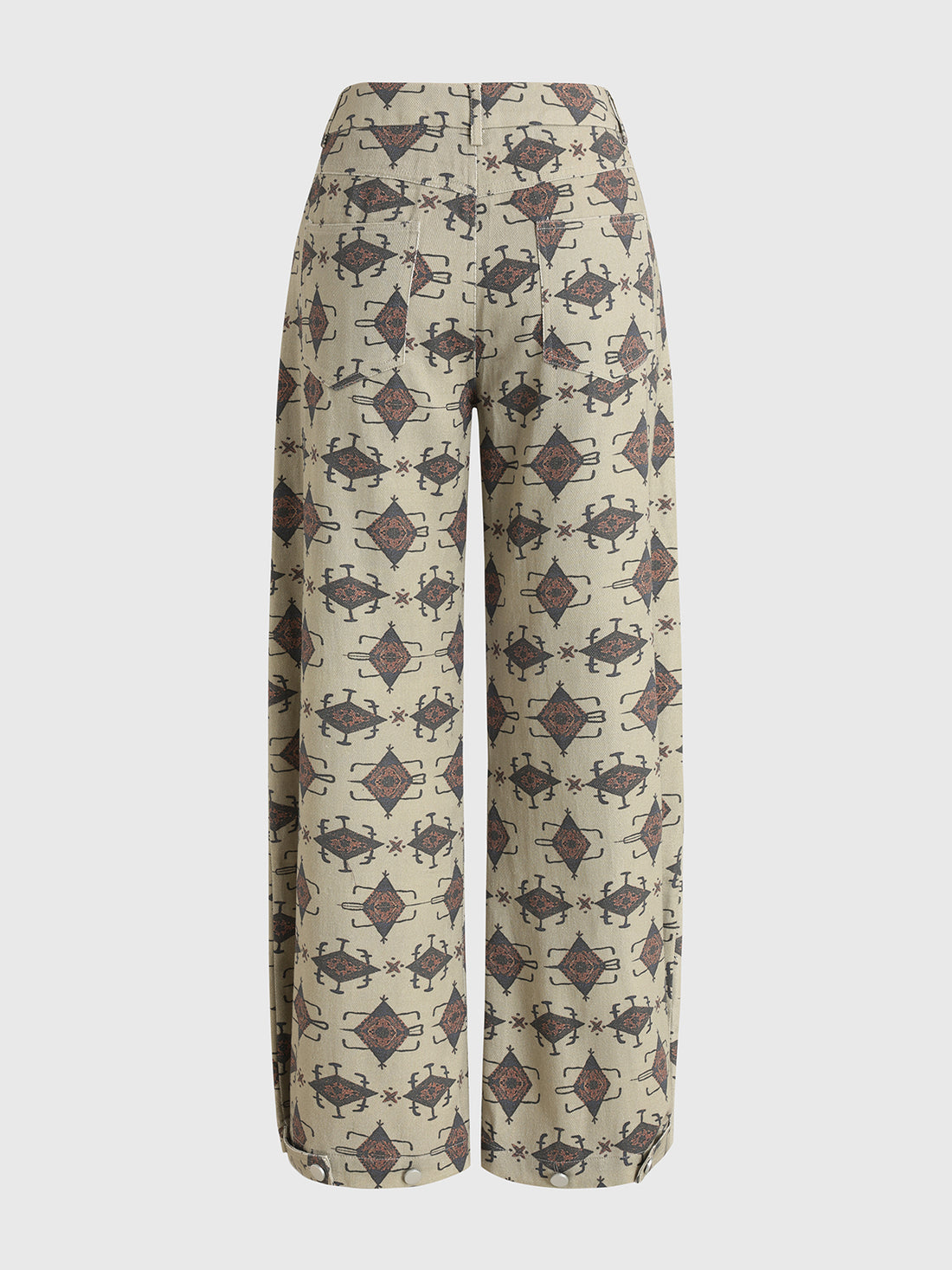The Meeting Beginner Straight Pants - Sand Leopard