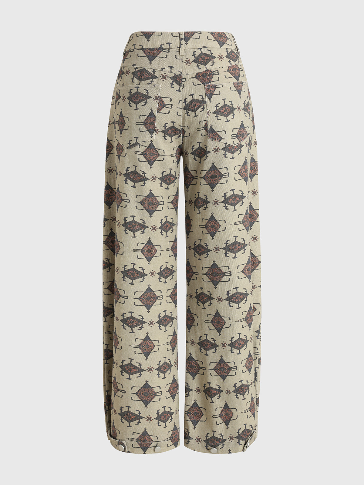 The Meeting Beginner Straight Pants - Sand Leopard