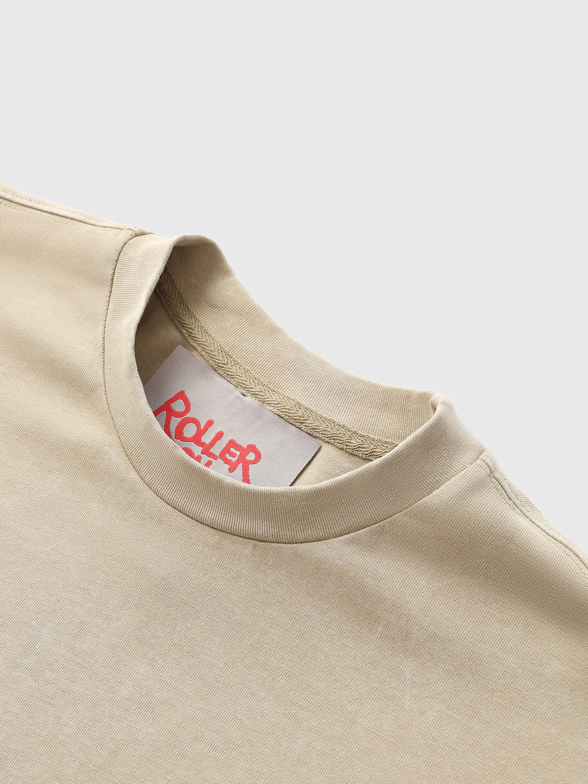 Snack Time Apple Sweatshirt - Cream Beige