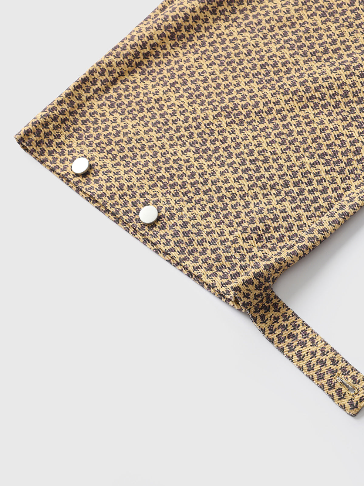 Toffee Roam Straight Pants - Sand Leopard