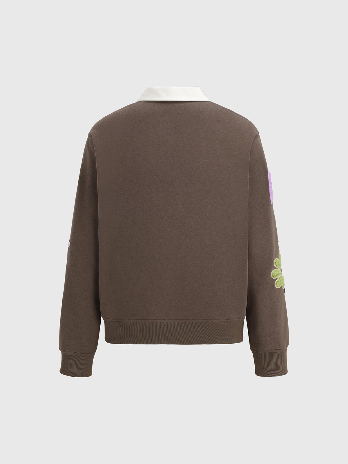 Patch Play Set Swearshirt - Chocolate Ice