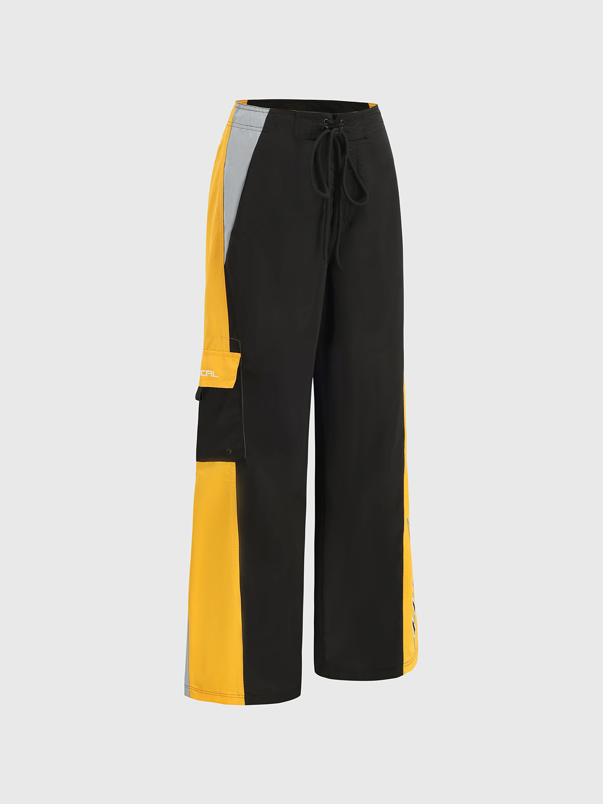 Hope Line Track Pants - Noir Yellow