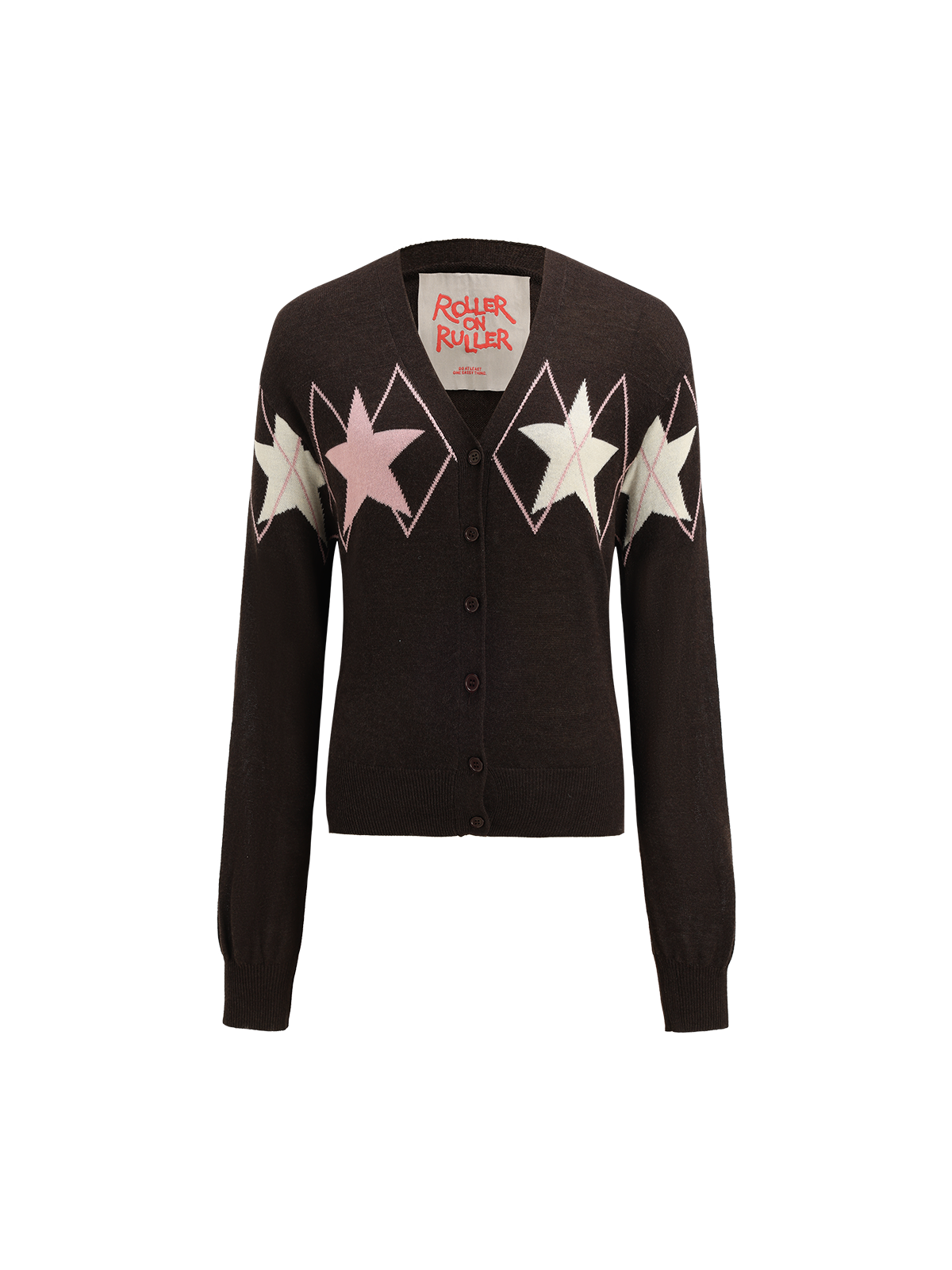 Star Bench Knit Sweater - Brownie Pink