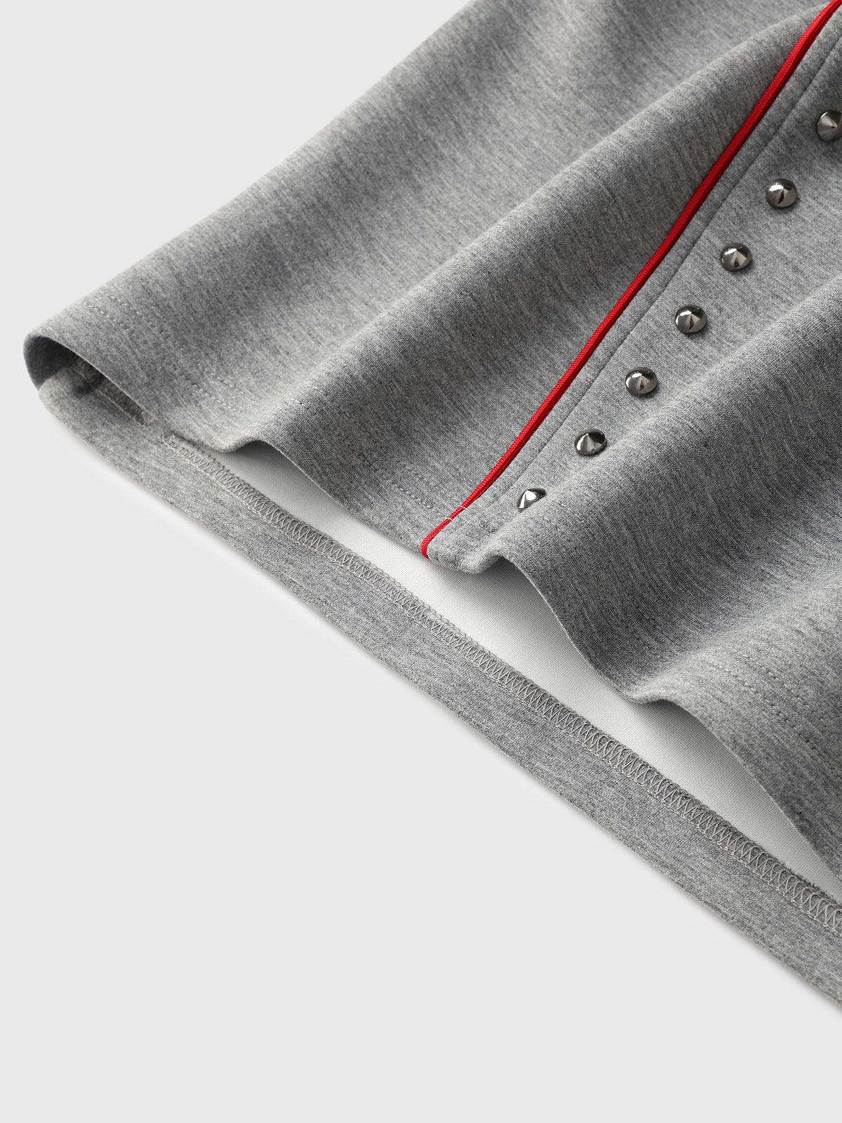 Steel Bow Sweatshirt - Ash Red