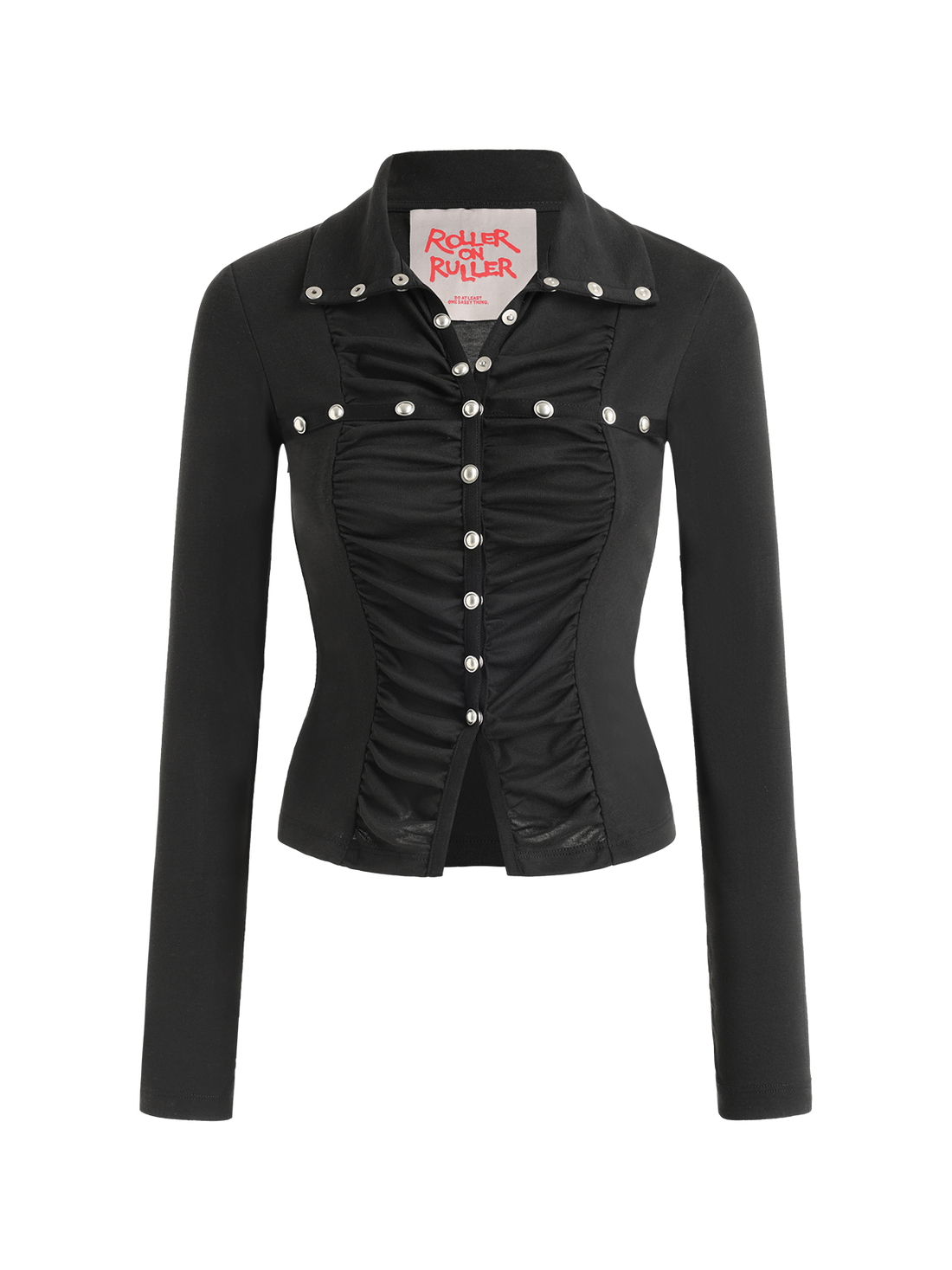 Dark Spark Stud Jacket - Onyx Black