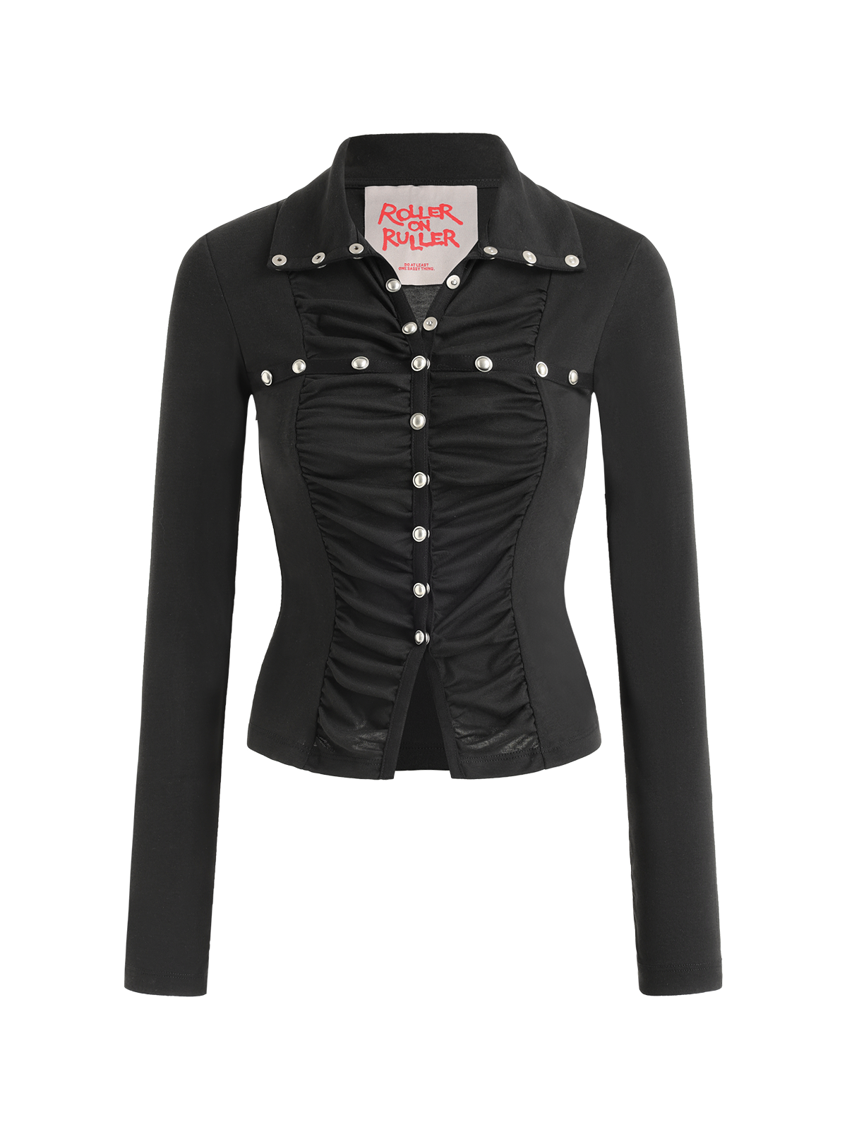 Dark Spark Stud Jacket - Onyx Black