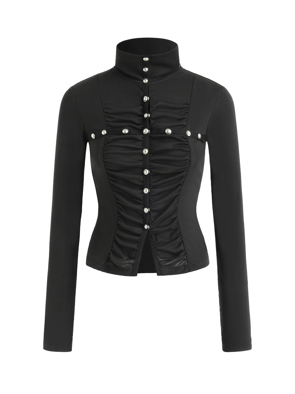 Dark Spark Stud Jacket - Onyx Black