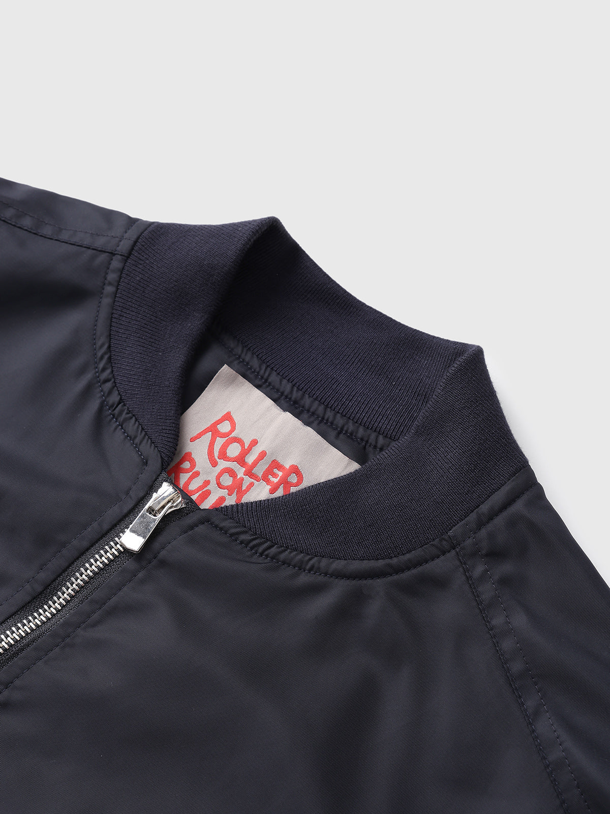 Retro Squad Varsity Jacket - Midnight Blue
