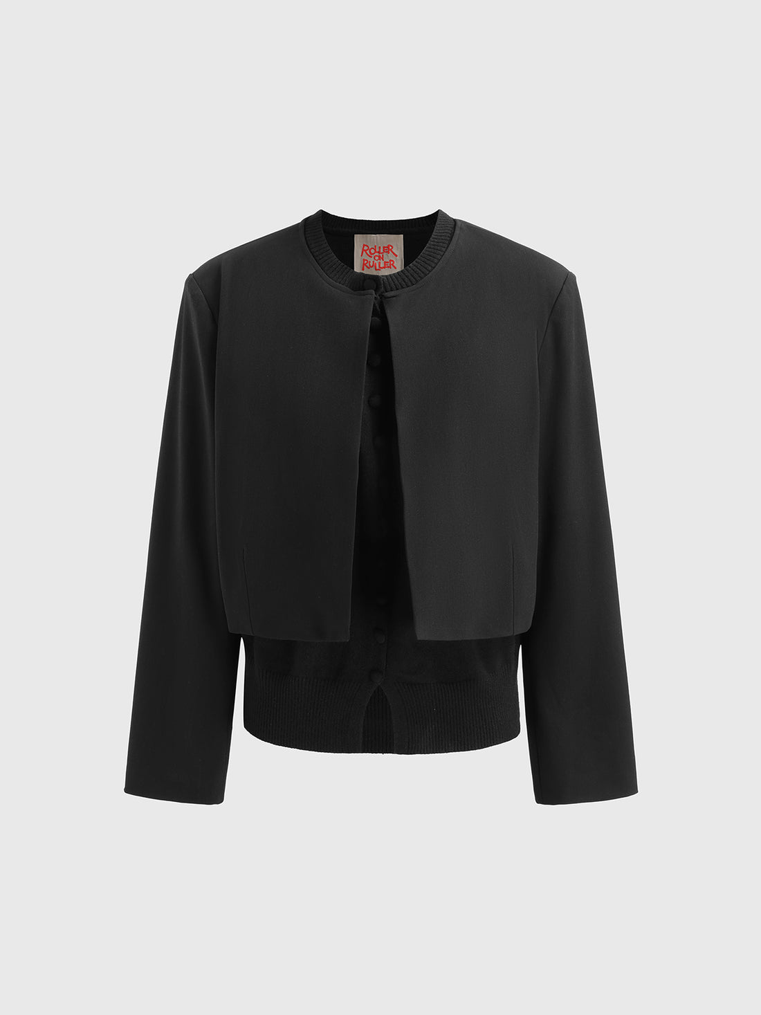 Split Scene Jacket - Coal Shade