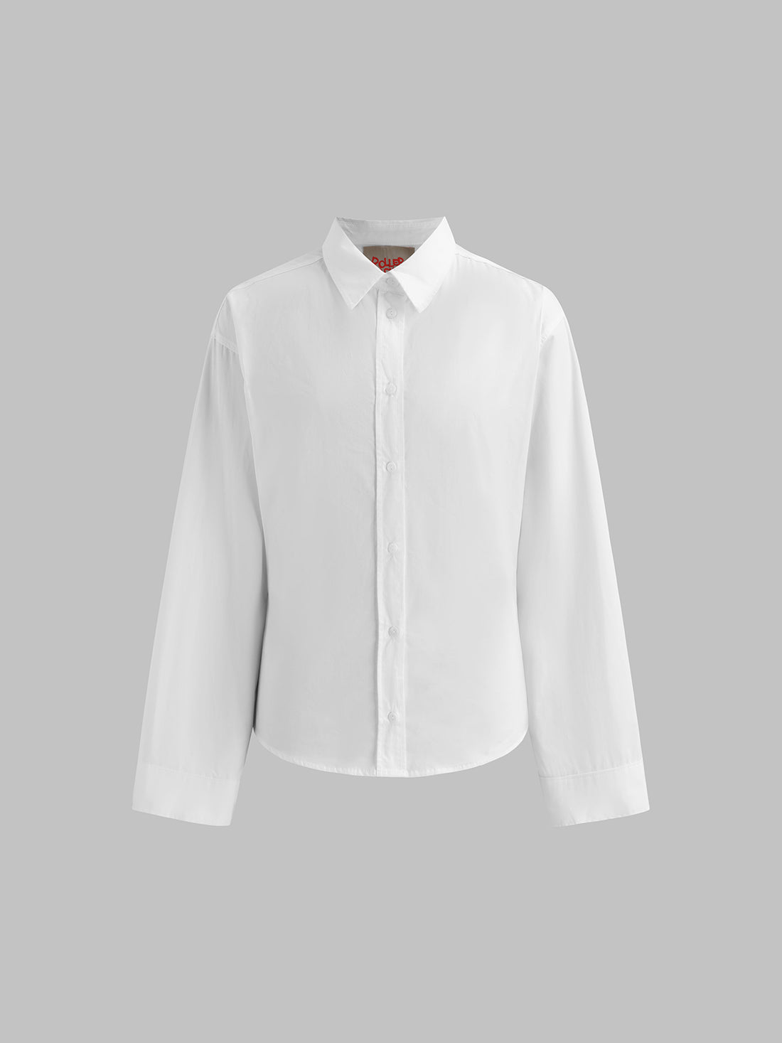 Sketch Mark Shirt - Ivory White