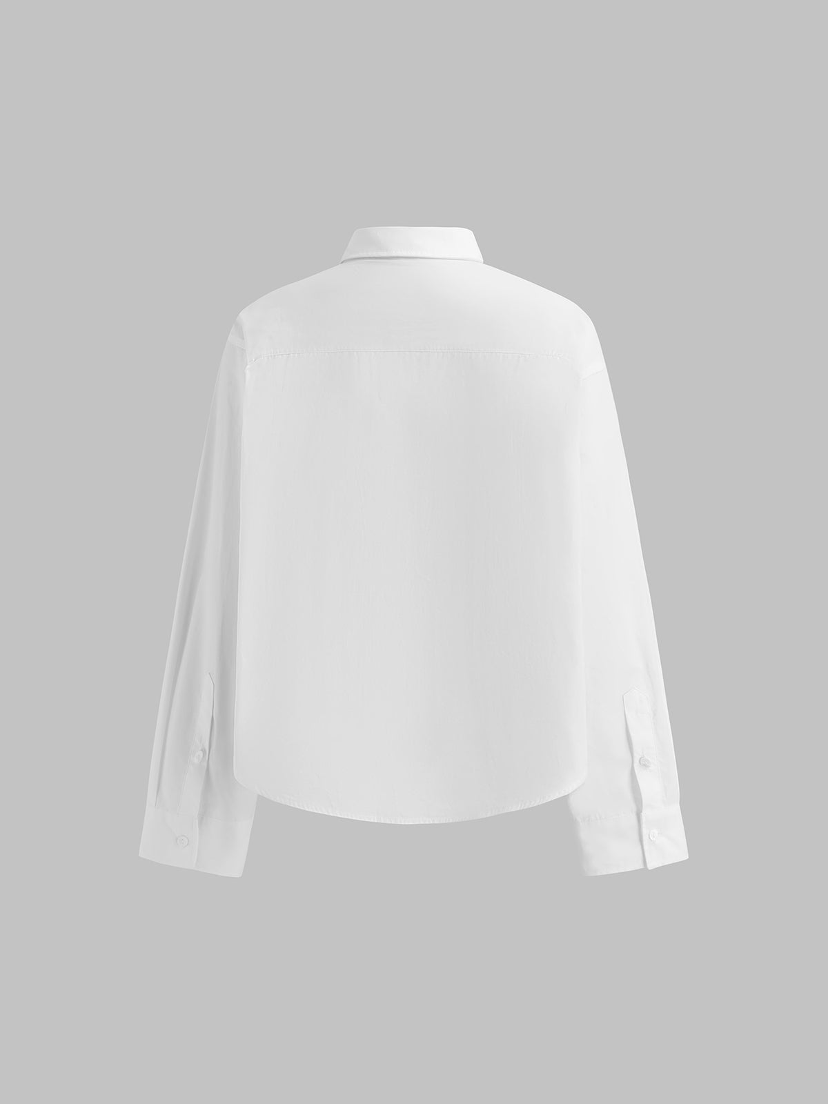 Sketch Mark Shirt - Ivory White