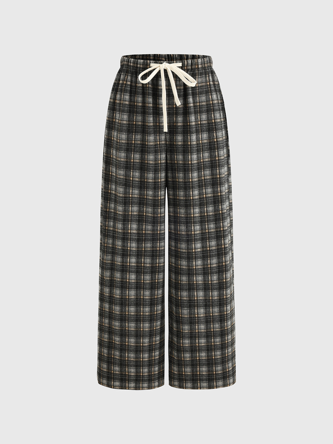 Slumber Check Pants - Charcoal Haze