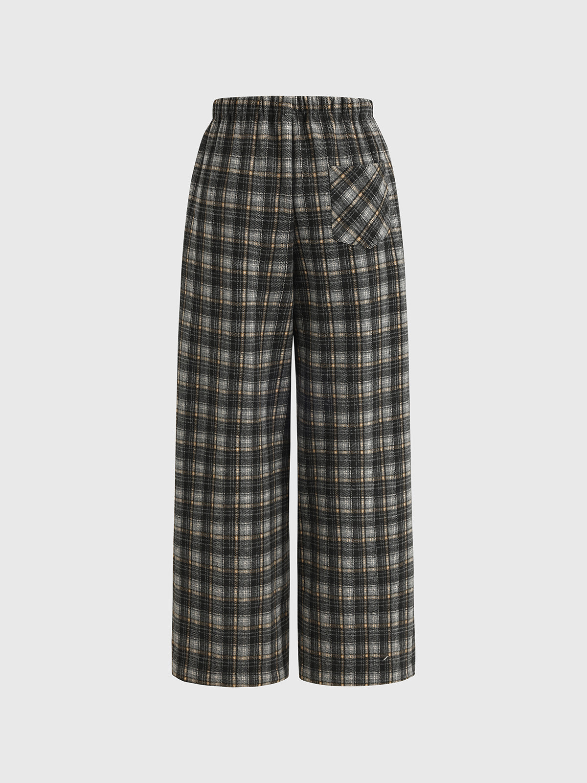 Slumber Check Pants - Charcoal Haze