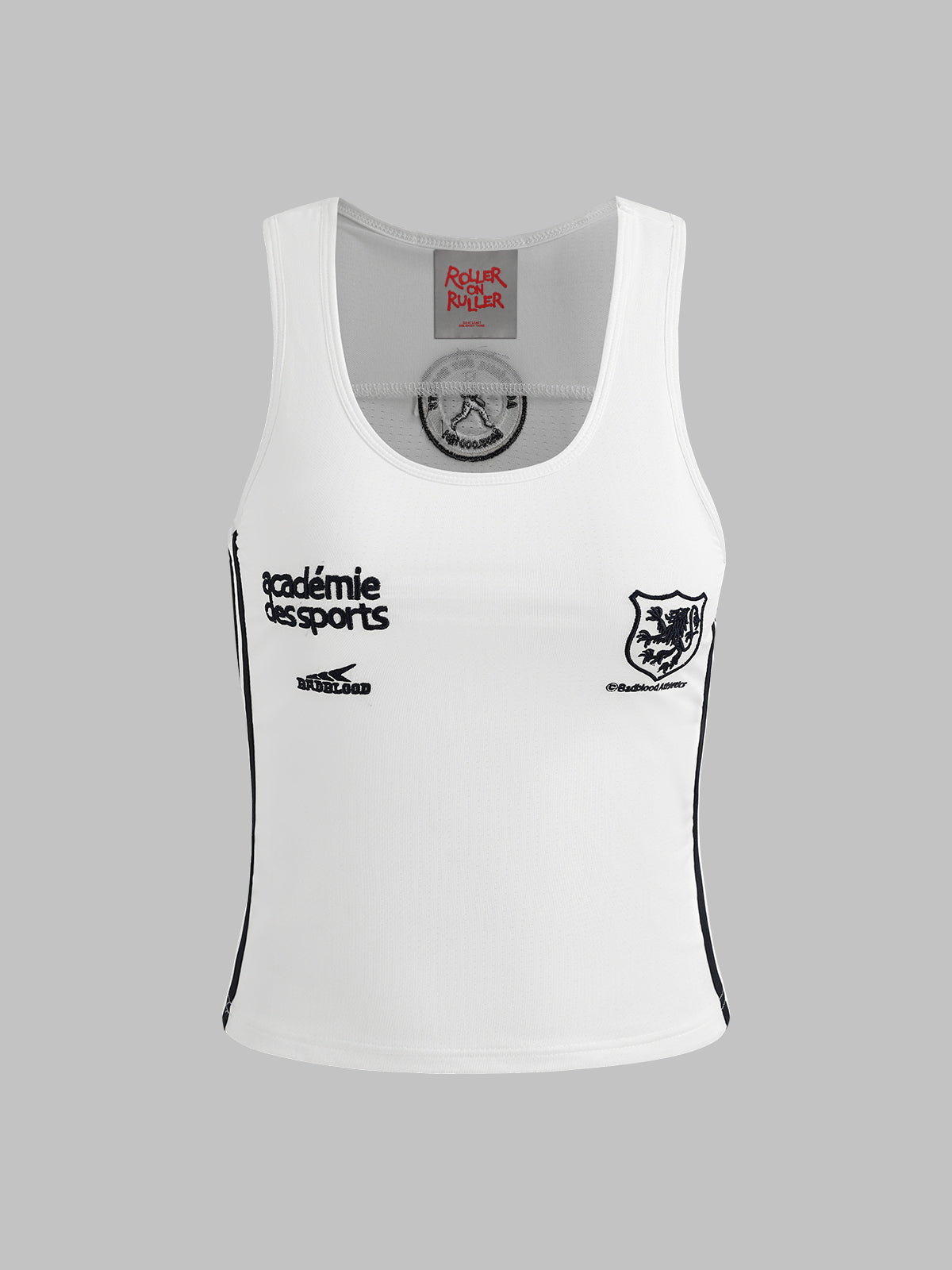 Athletic Cut Tank - Chalk White