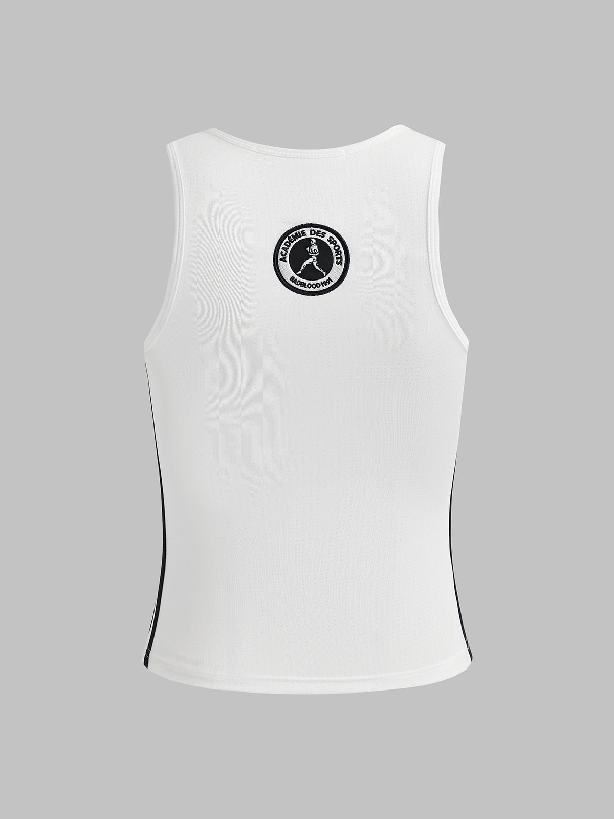 Athletic Cut Tank - Chalk White