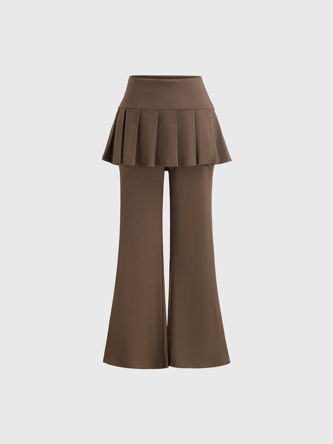 Skirt Wrap Yoga Pants - Mocha Dust