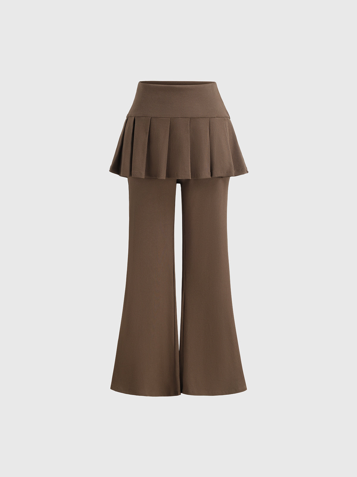 Skirt Wrap Yoga Pants - Mocha Dust