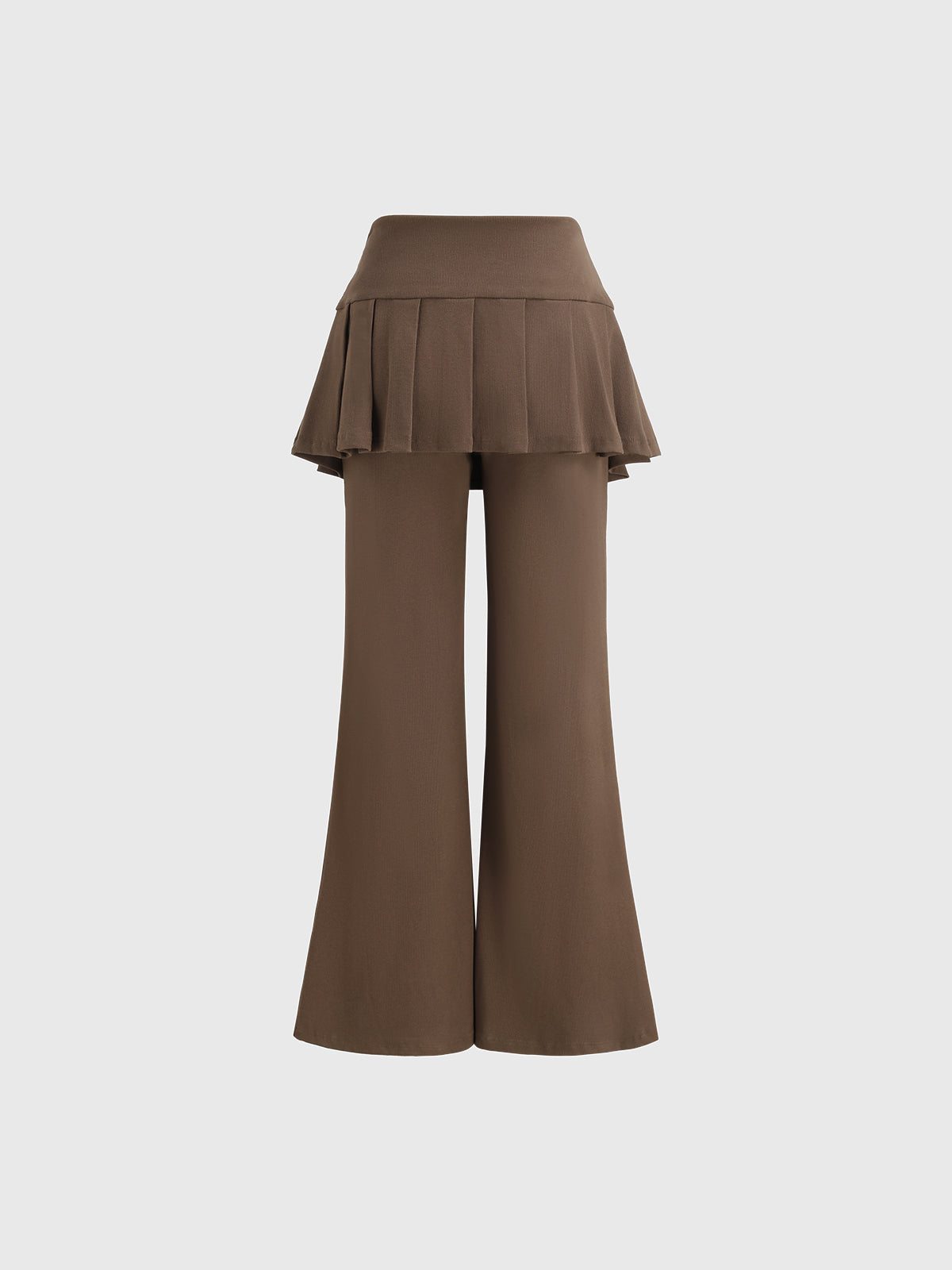 Skirt Wrap Yoga Pants - Mocha Dust