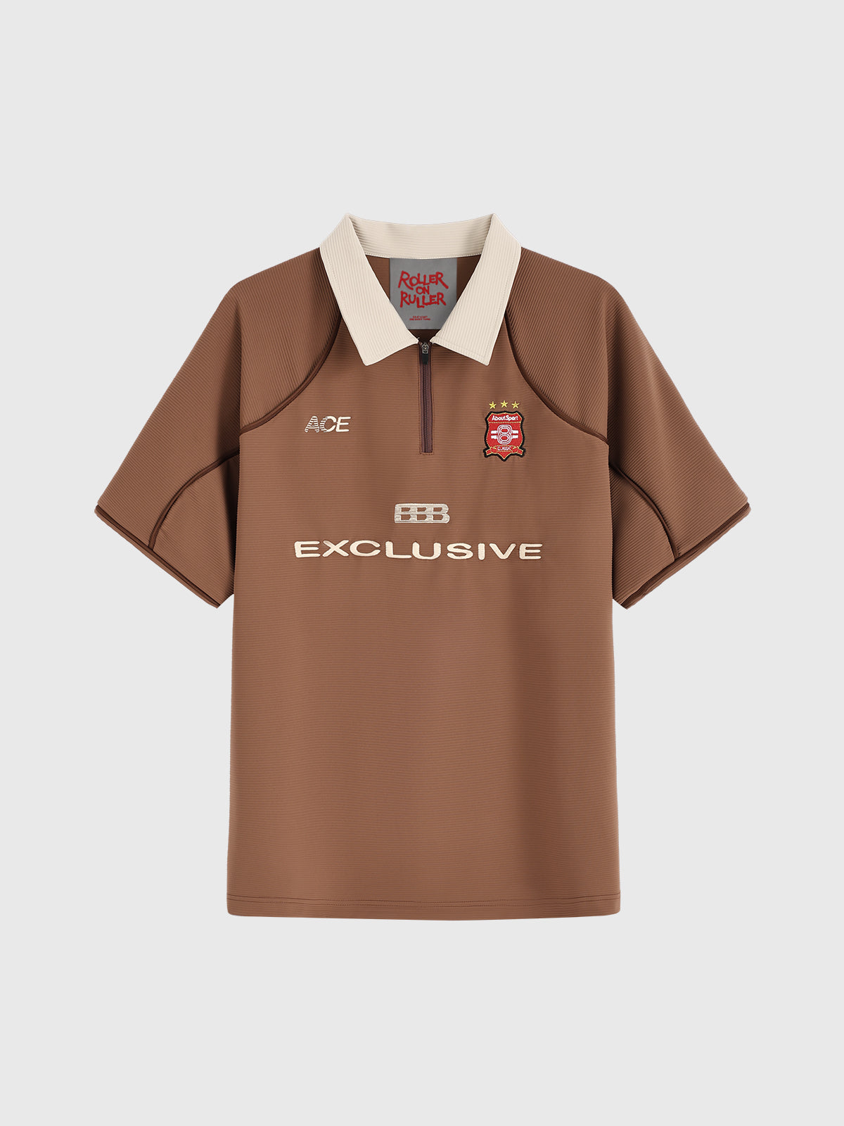 Breathable Speed-Dry Travel Tee - Dusty Brown