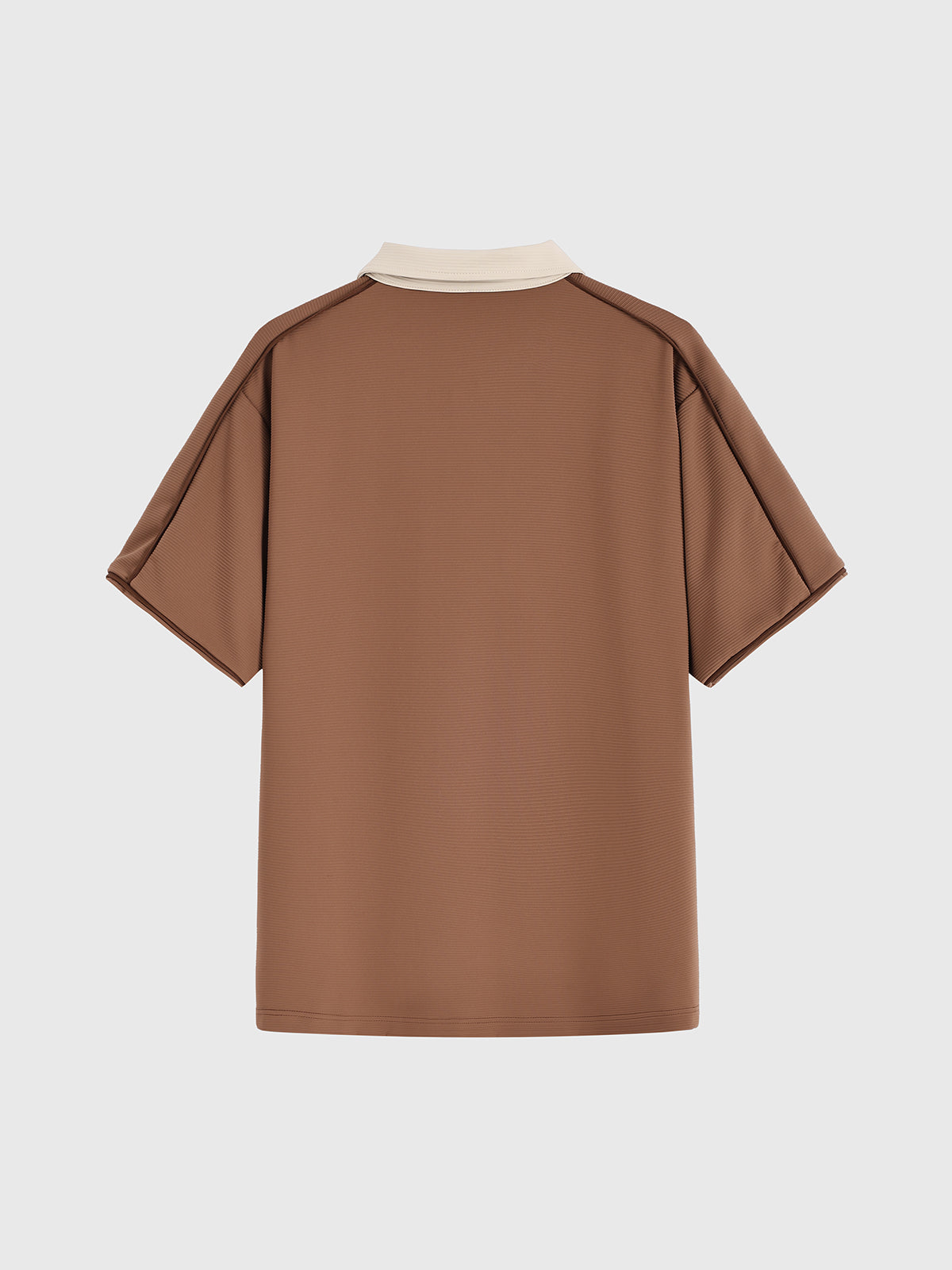 Breathable Speed-Dry Travel Tee - Dusty Brown