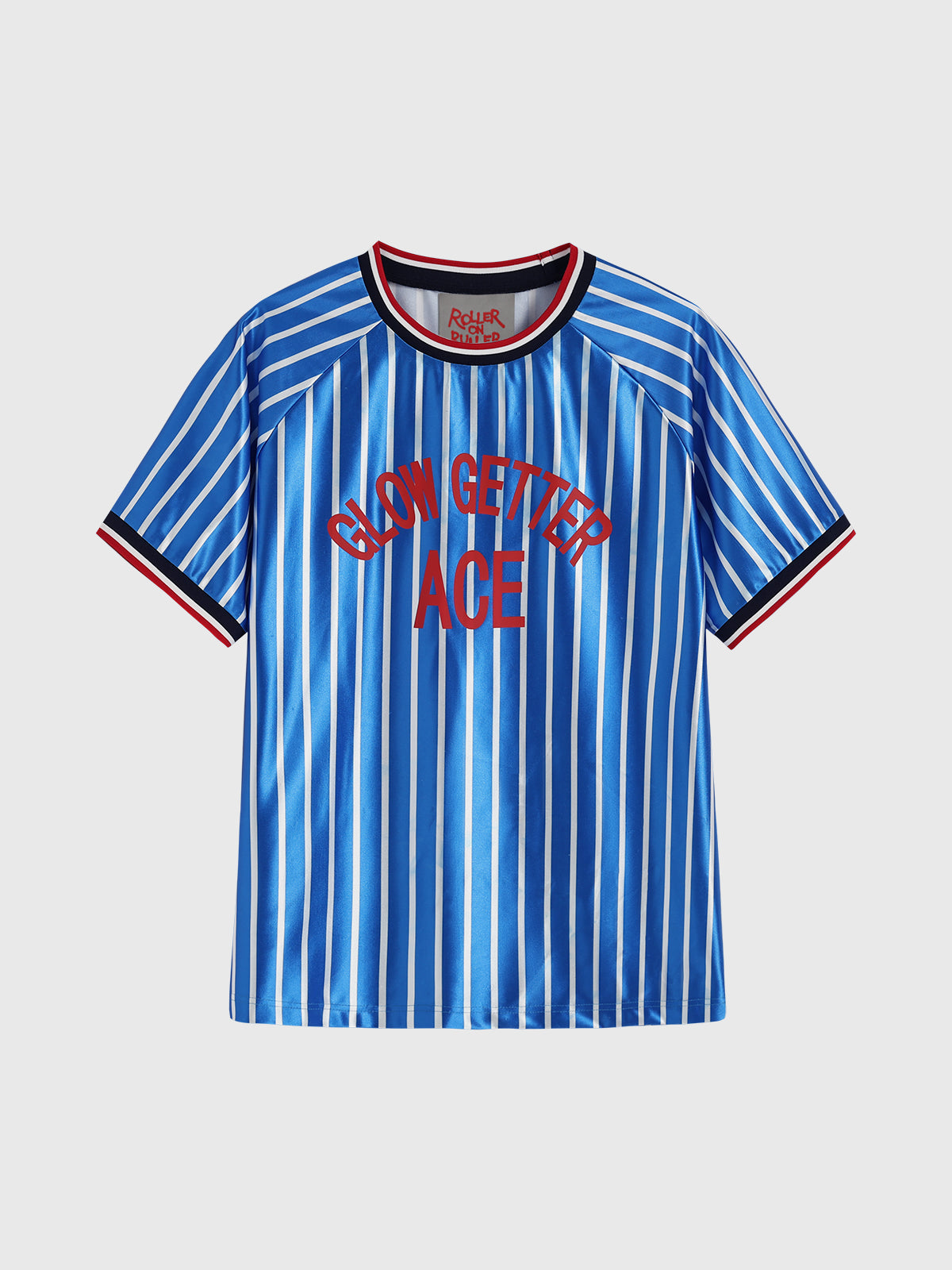 Racer's Stripe Tee  - Ocean Stripe