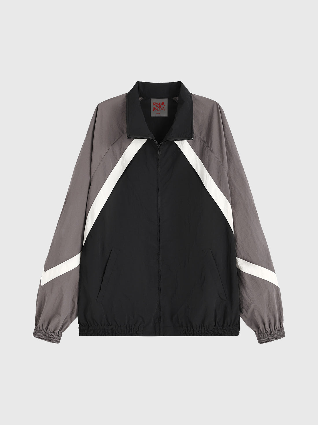 Trainee Gym Zip Jacket - Black & Grey