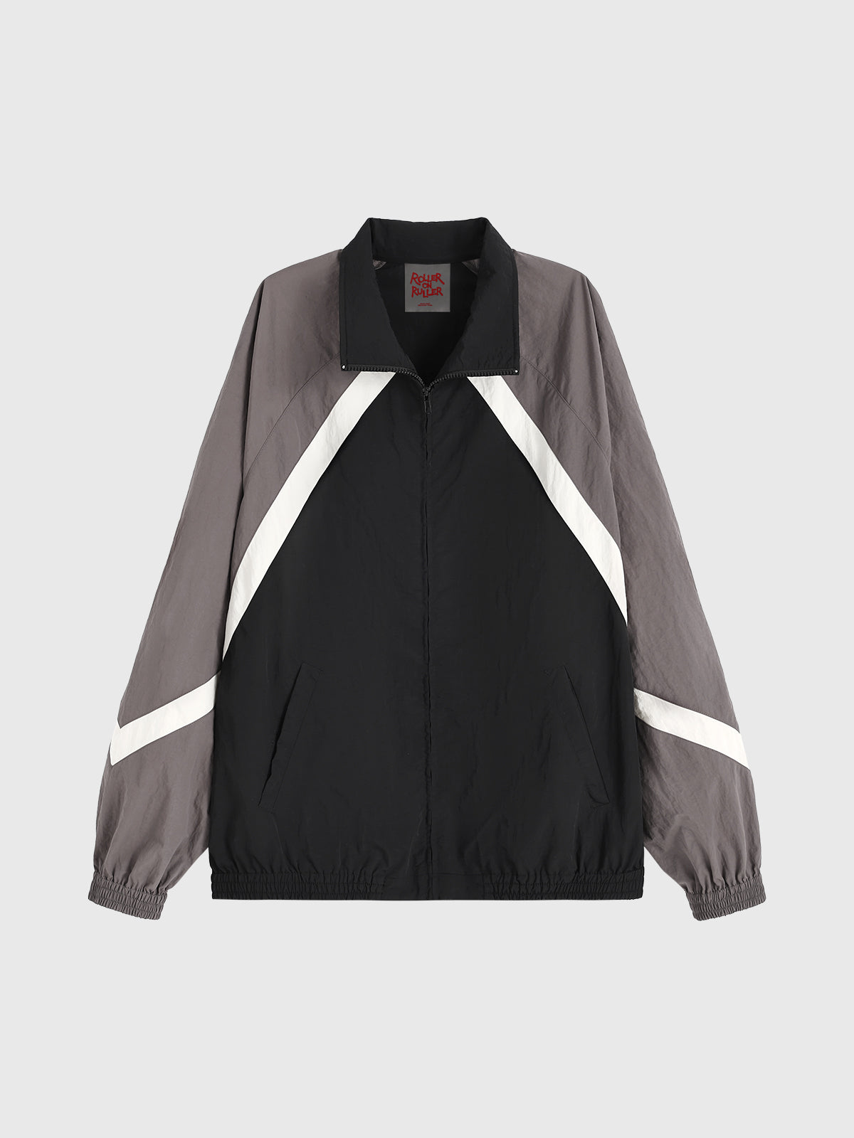 Trainee Gym Zip Jacket - Black & Grey