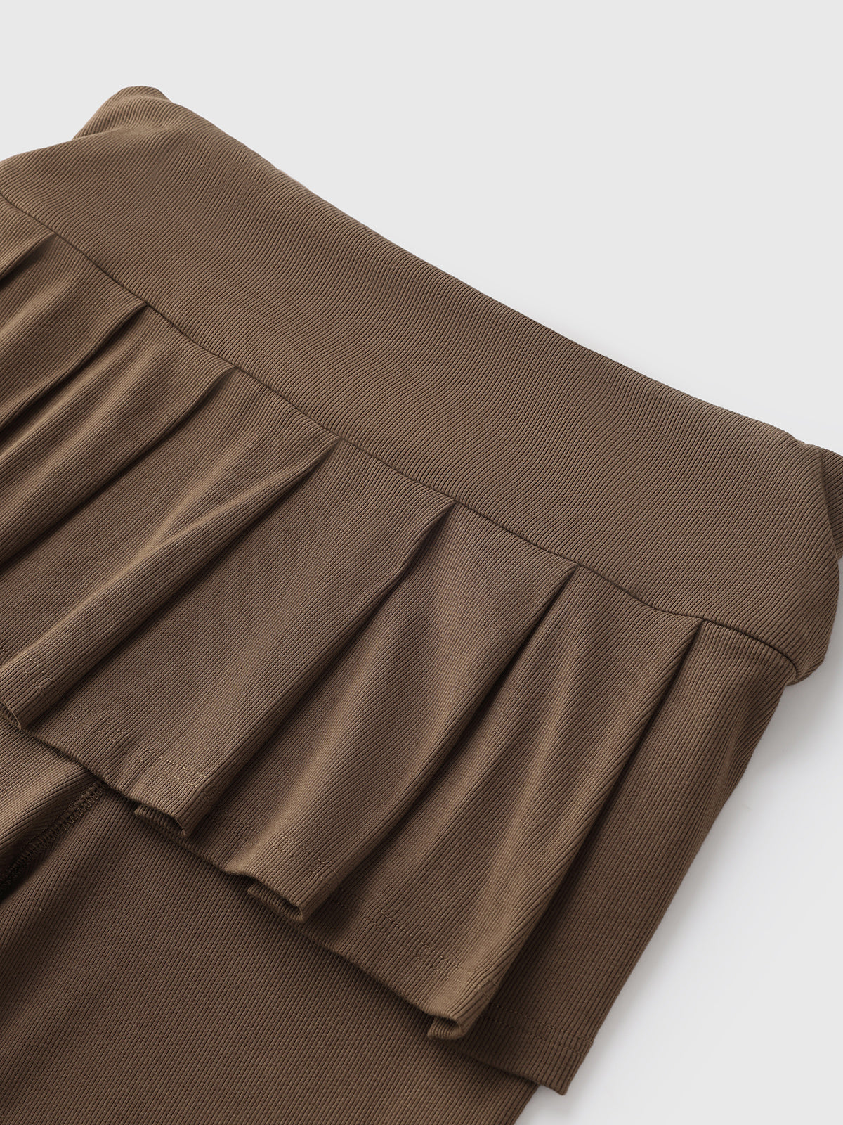 Skirt Wrap Yoga Pants - Mocha Dust