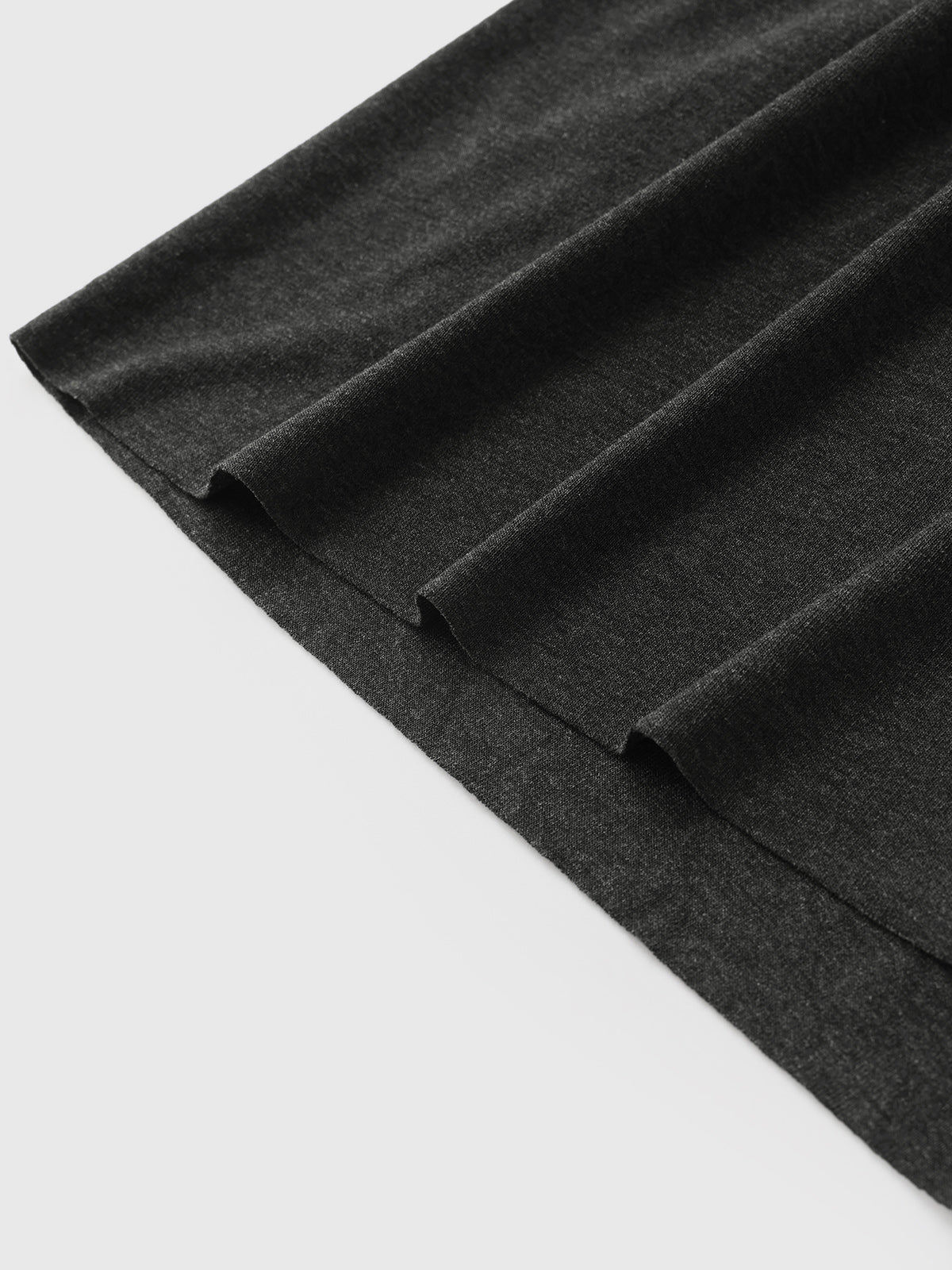Shadow Ease Skirt - Coal Black