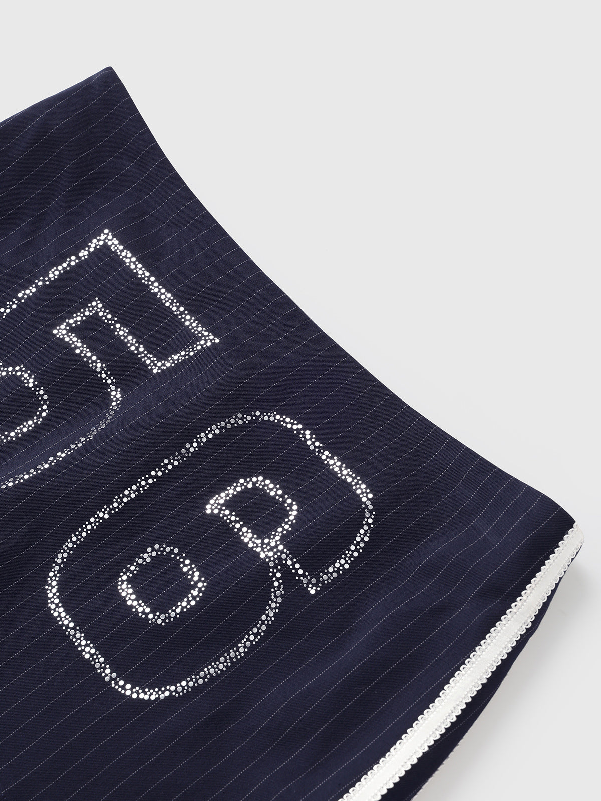 Number Patch Skirt – 56° Navy