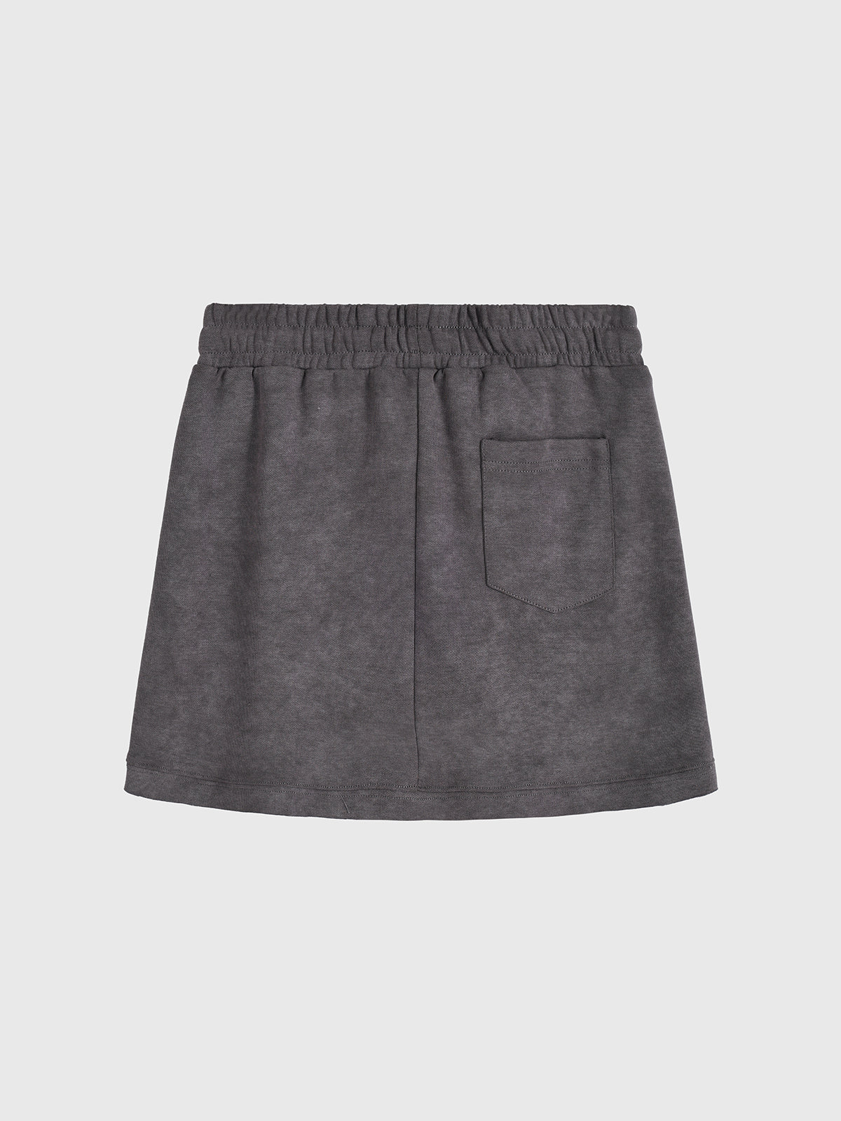 Doodle Swing Skirt - Grey Matter