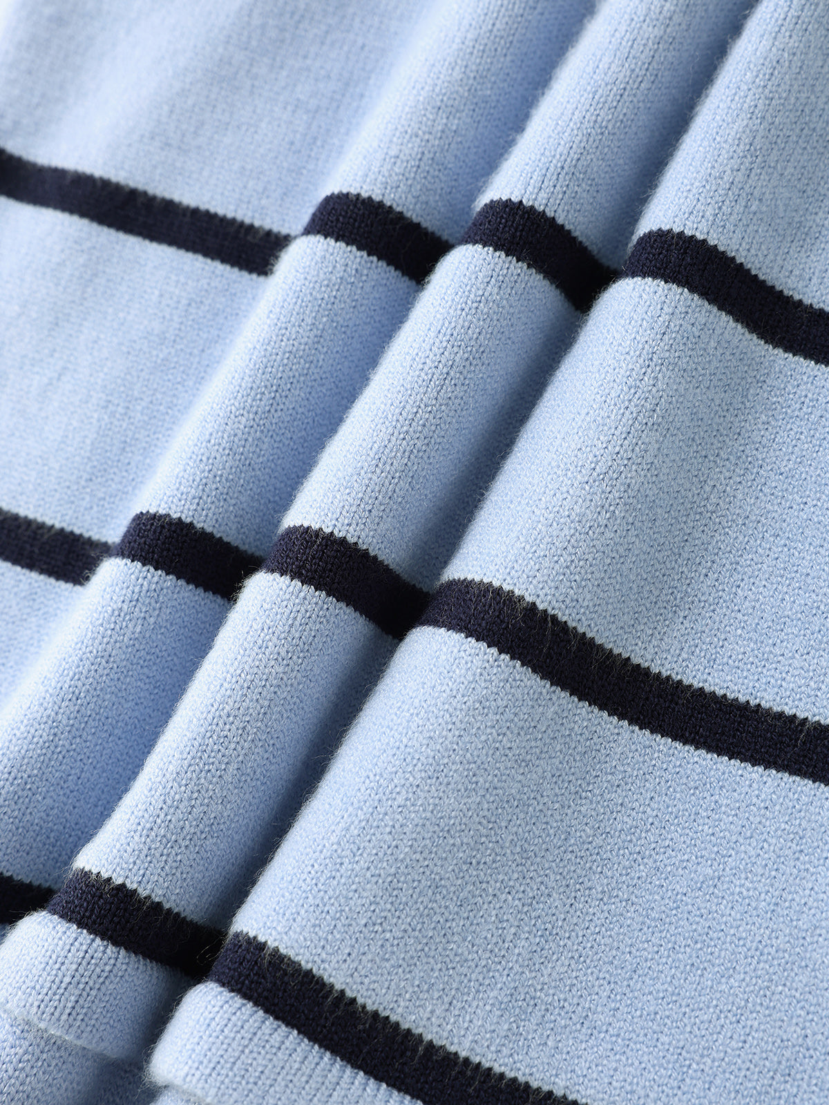 WFH Overtime Knit Shorts - Sky Stripe