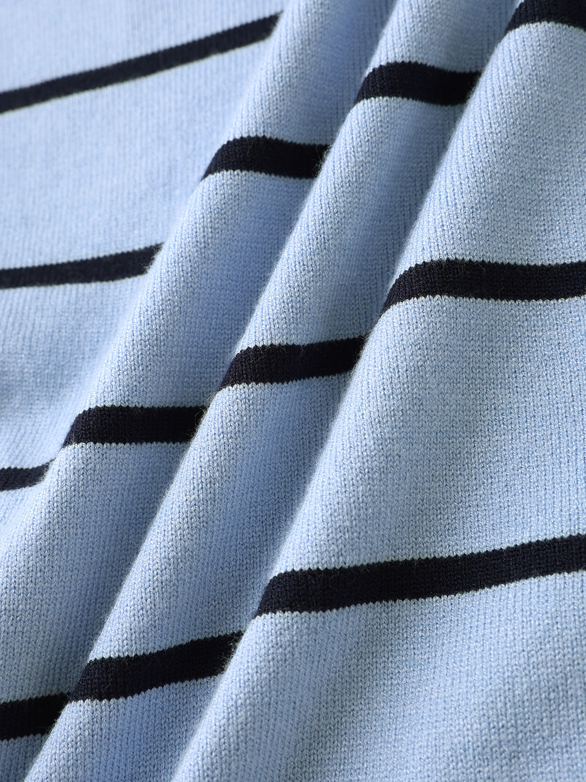 WFH Overtime Knit Cardigan - Sky Stripe