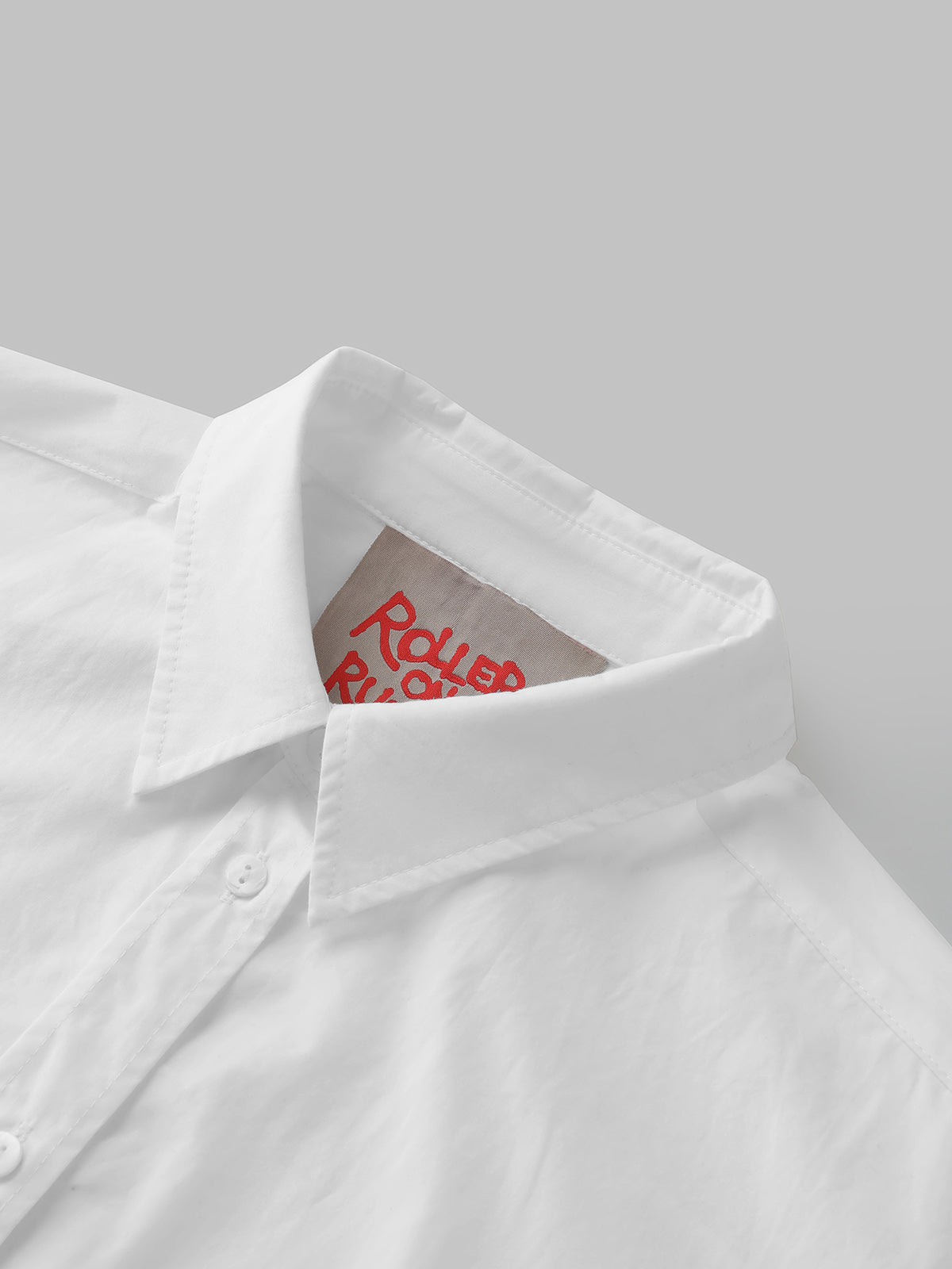 Sketch Mark Shirt - Ivory White