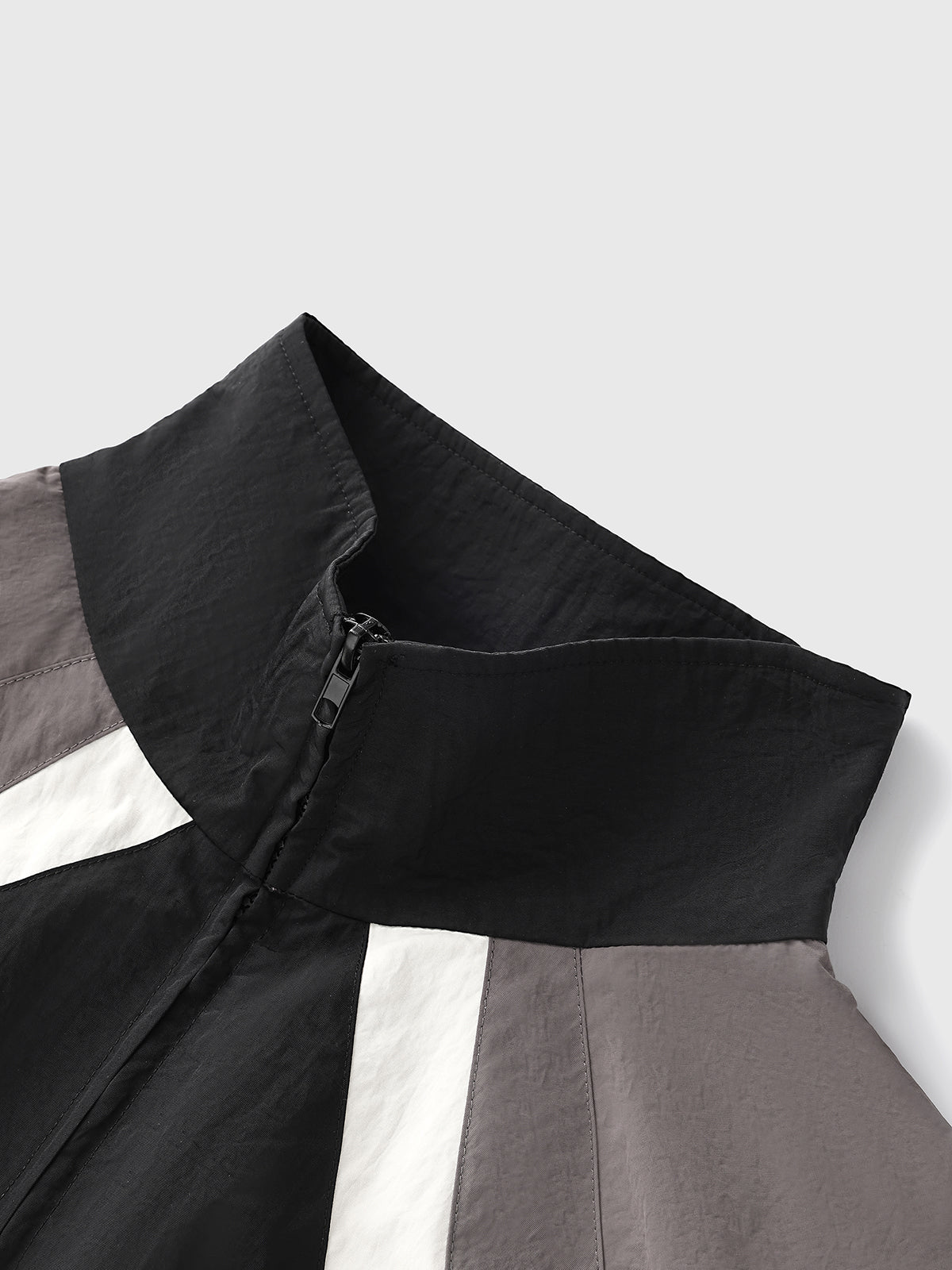 Trainee Gym Zip Jacket - Black & Grey