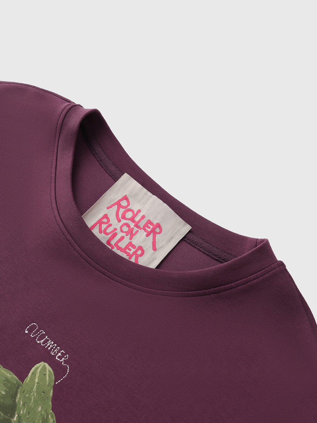 Veggie Patch Sweatshirt – Farmer Burgundy