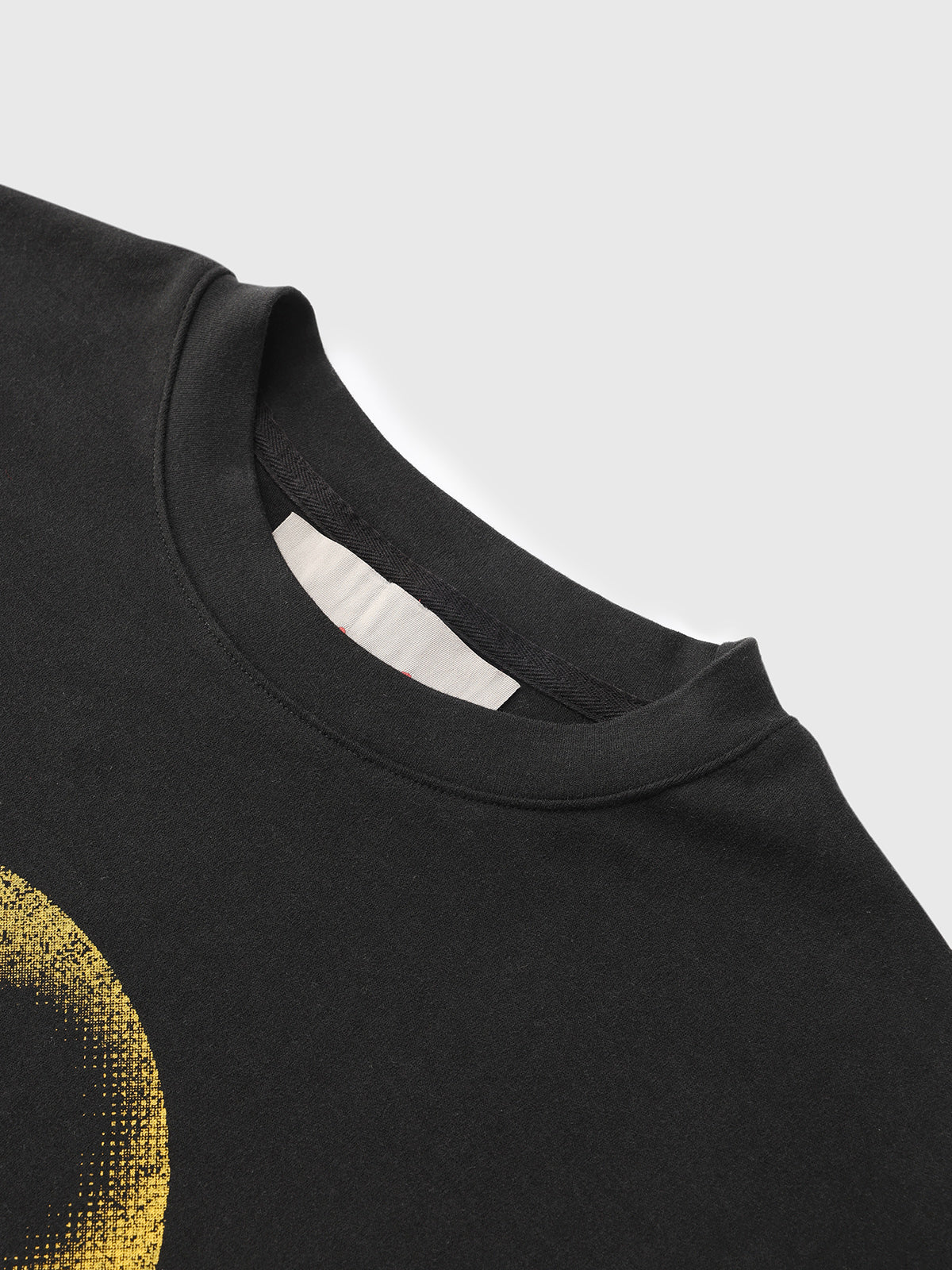 Moon Print Tee - Ink Yellow