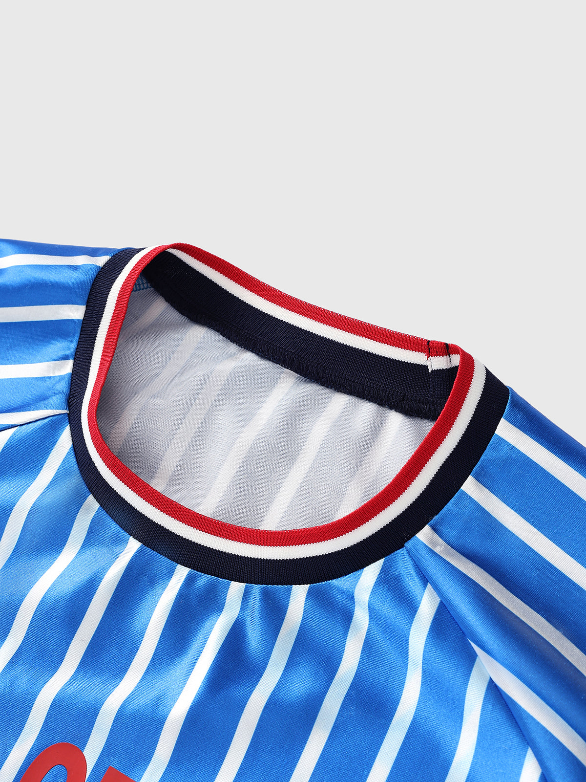Racer's Stripe Tee  - Ocean Stripe
