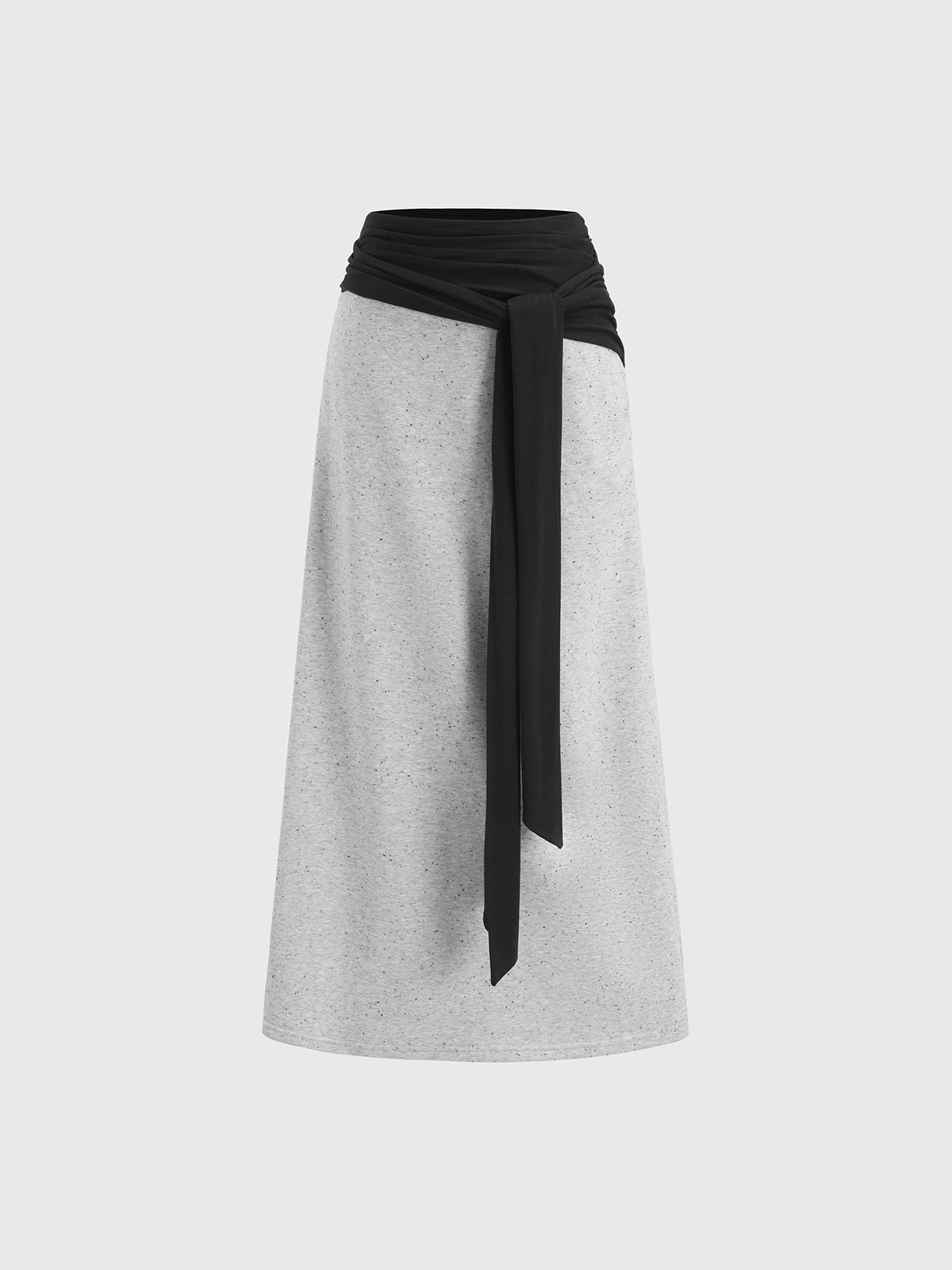 After Training Comfy Skirt - Grey Noir