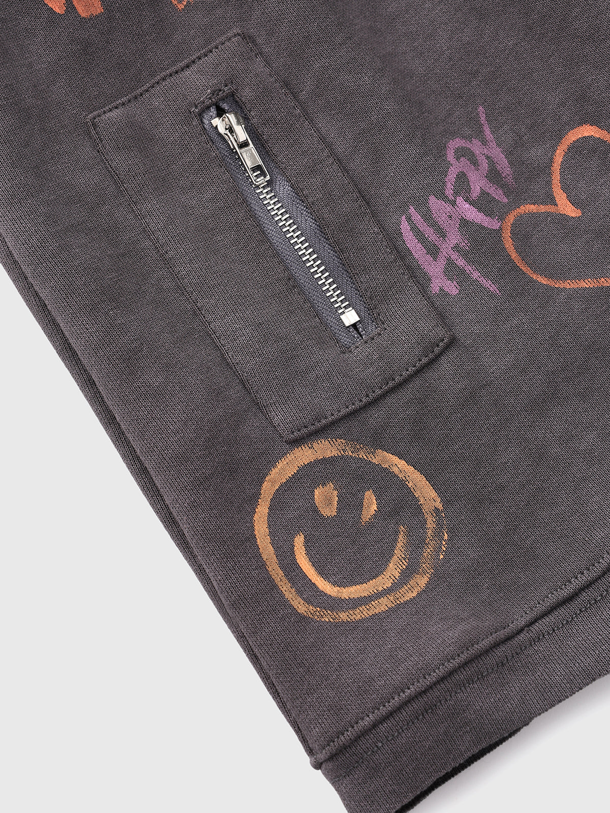 Doodle Swing Skirt - Grey Matter