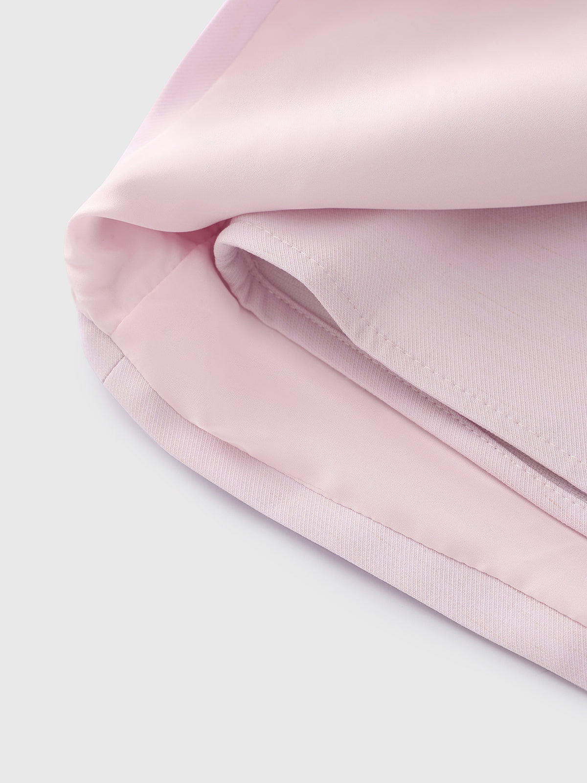 Quiet Bow Line Skirt - Blush Minimal
