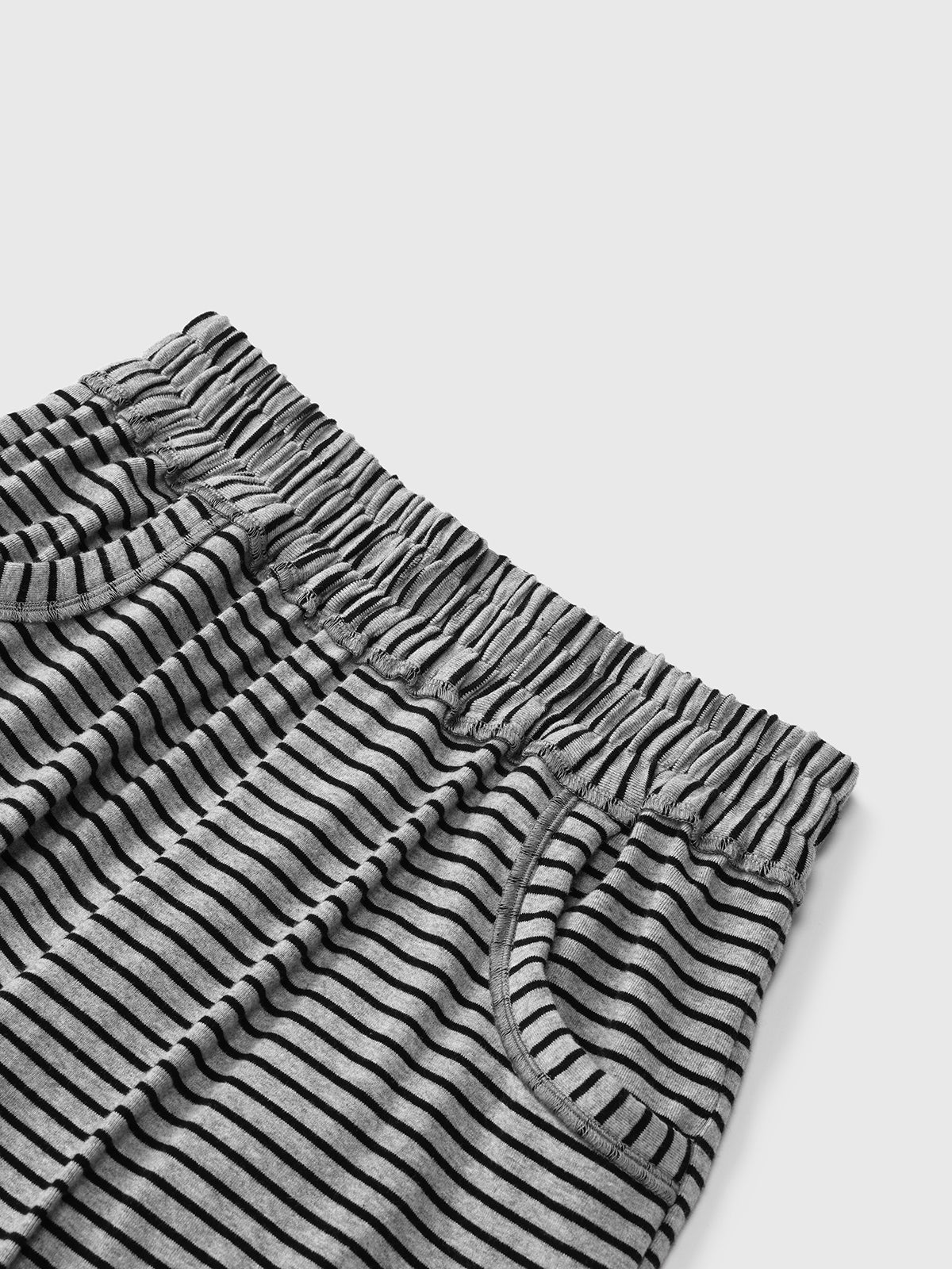 Grey Area Warning Set Pant – Stripe Grey