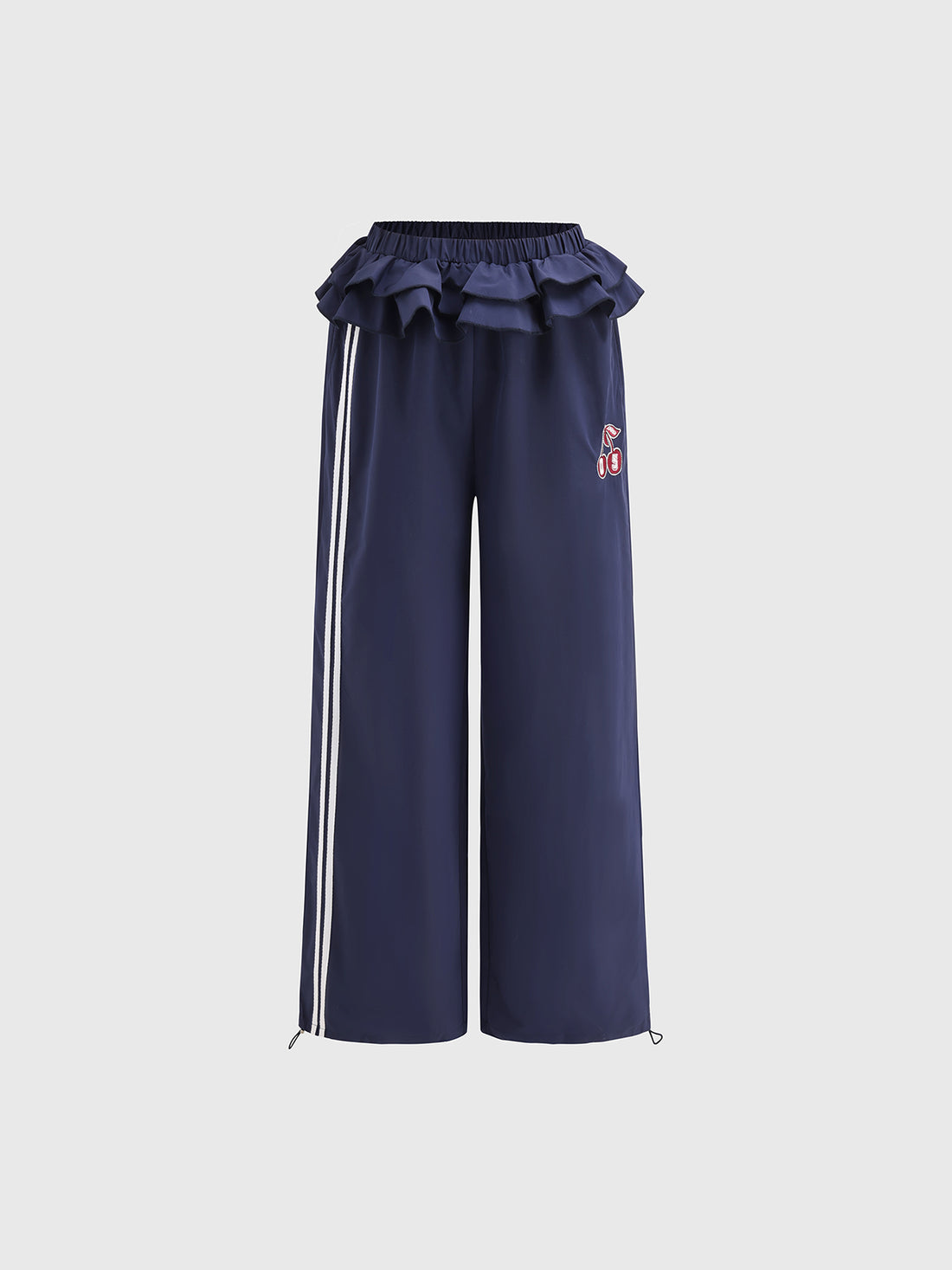 Cherry Line Track Pants – Navy