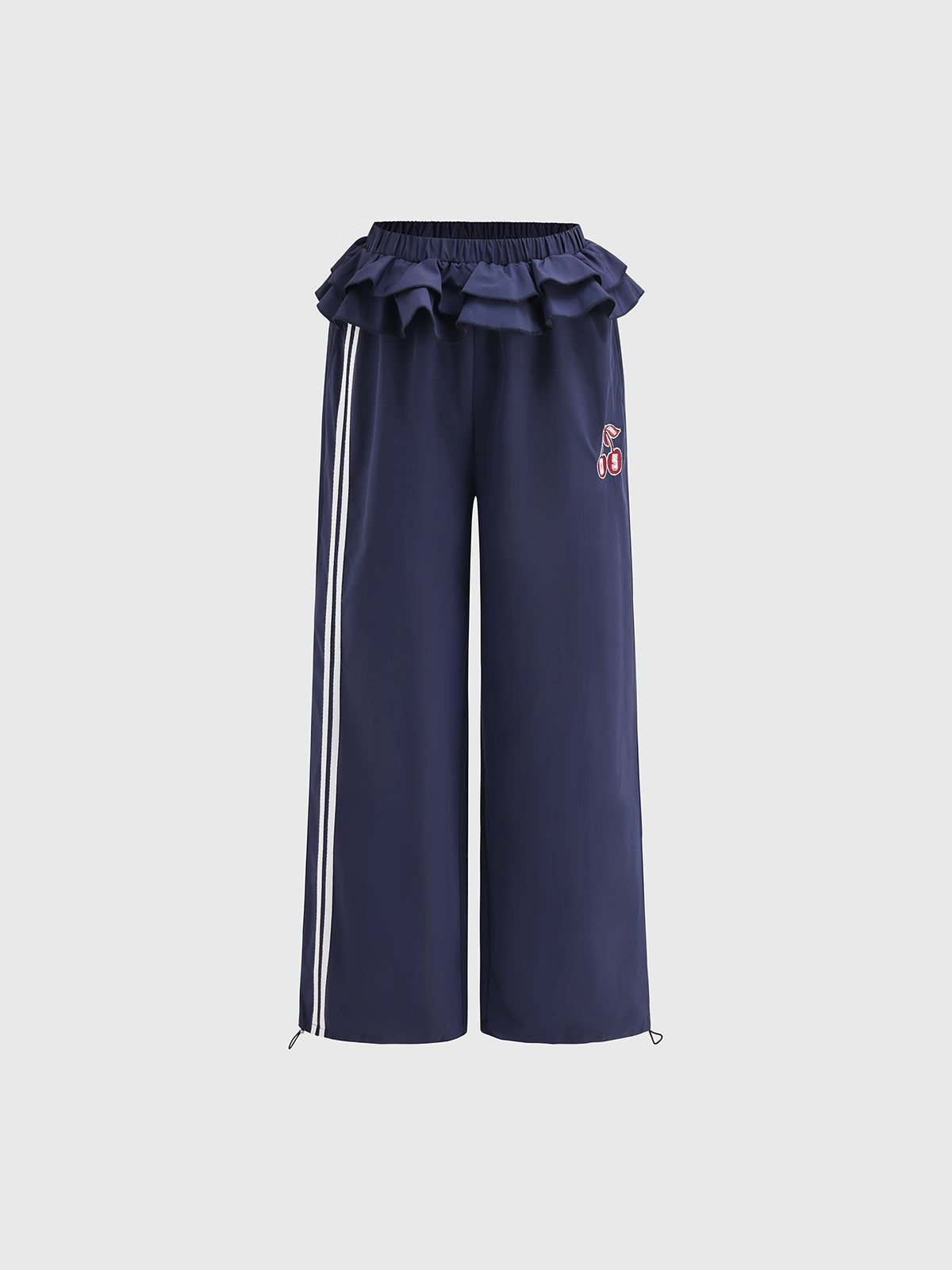 Cherry Line Track Pants – Navy